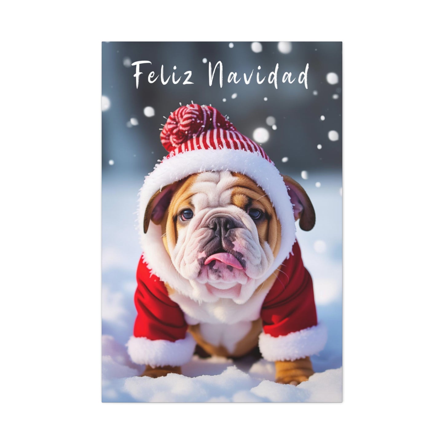 Feliz Navidad canvas prints