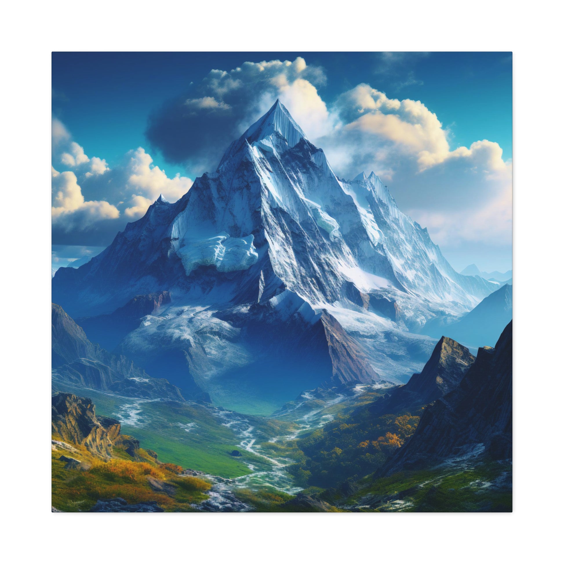 mountains snow wall decor art prints