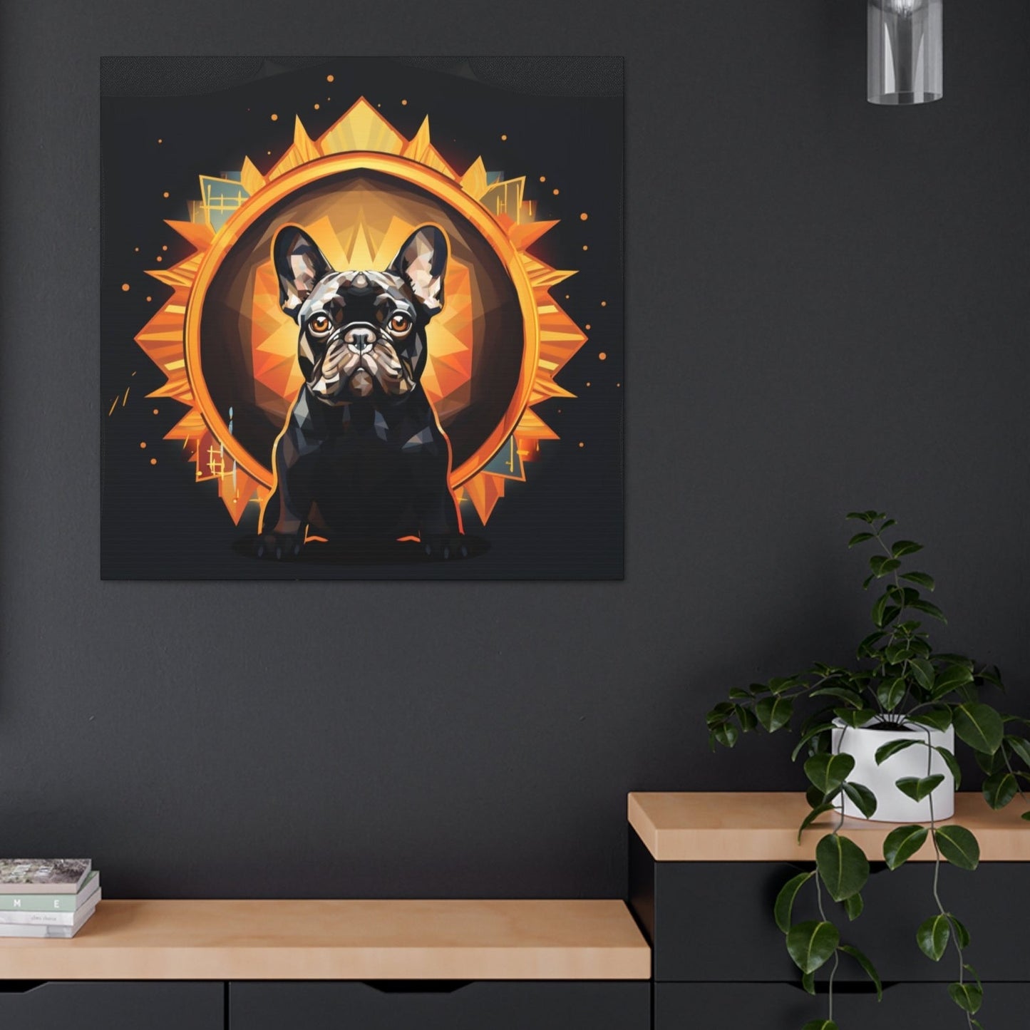 aesthetic french bulldog decor