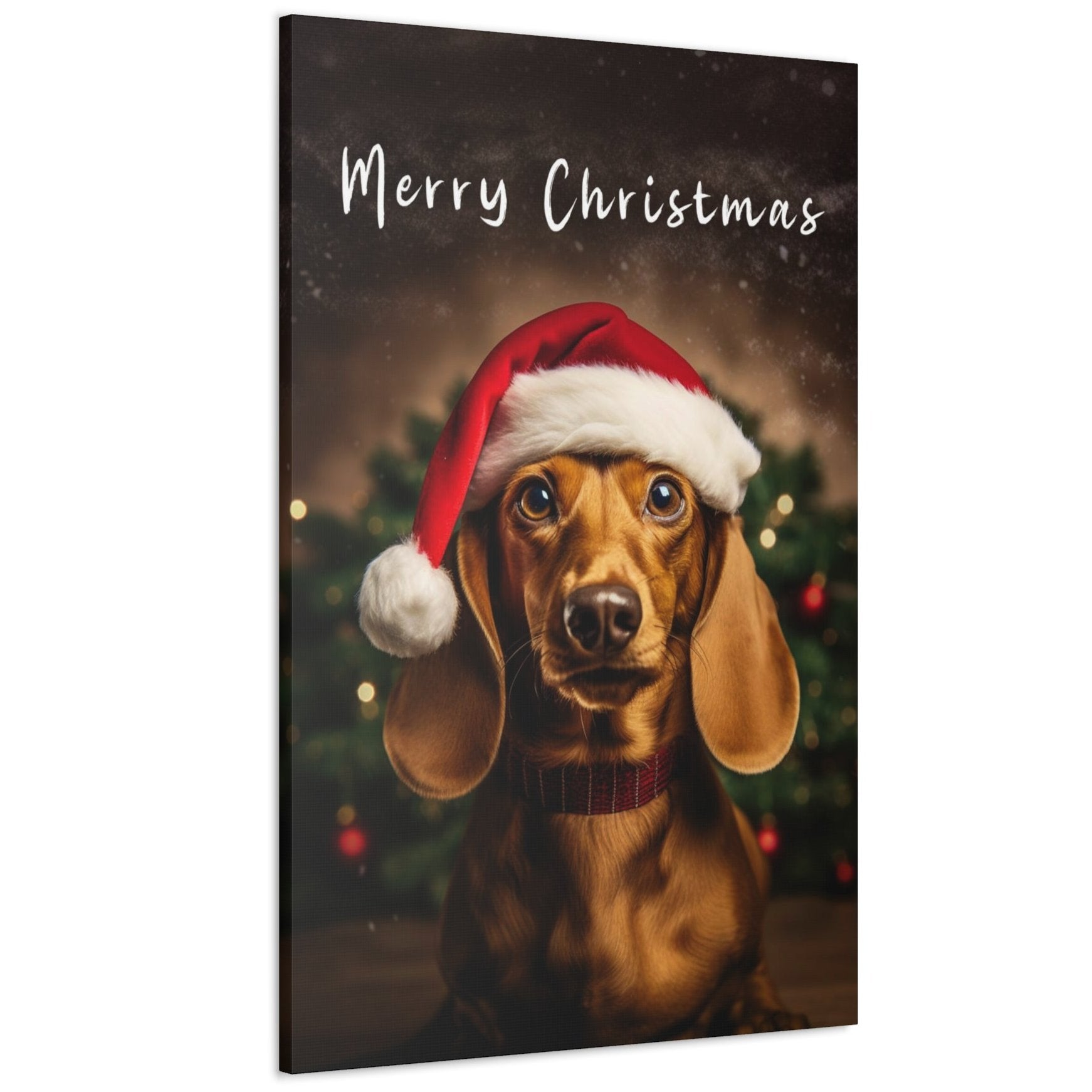 Christmas Dachshund with reindeer antlers decor ideas