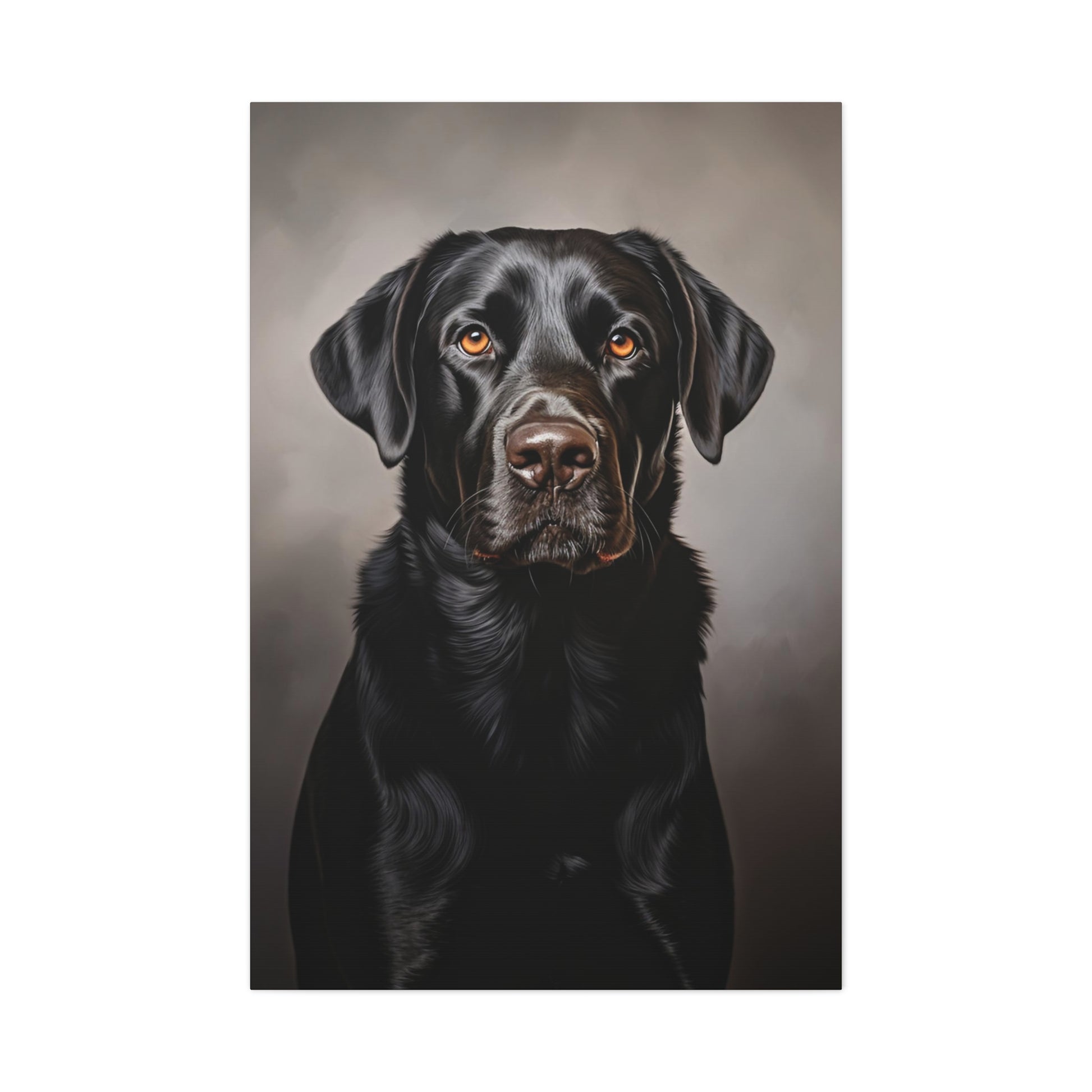 art Black Lab canvas prints
