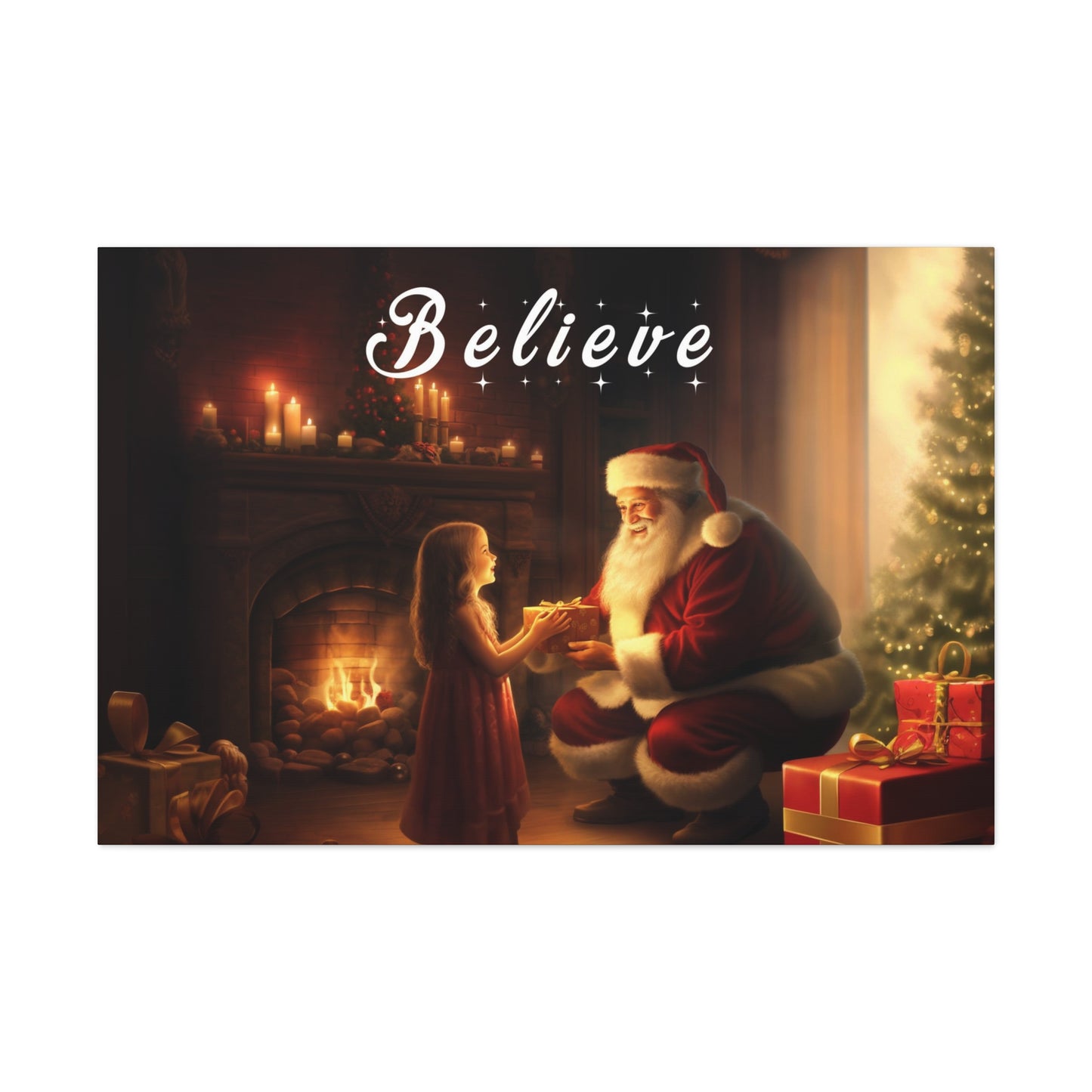 Santa Claus Christmas canvas print