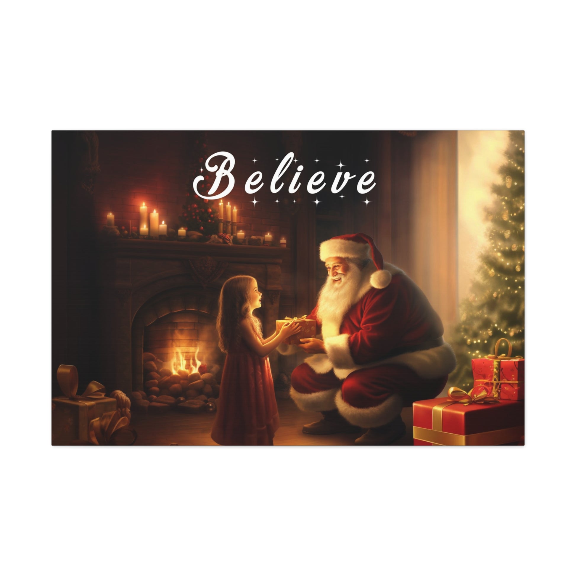 Santa Claus Christmas canvas print