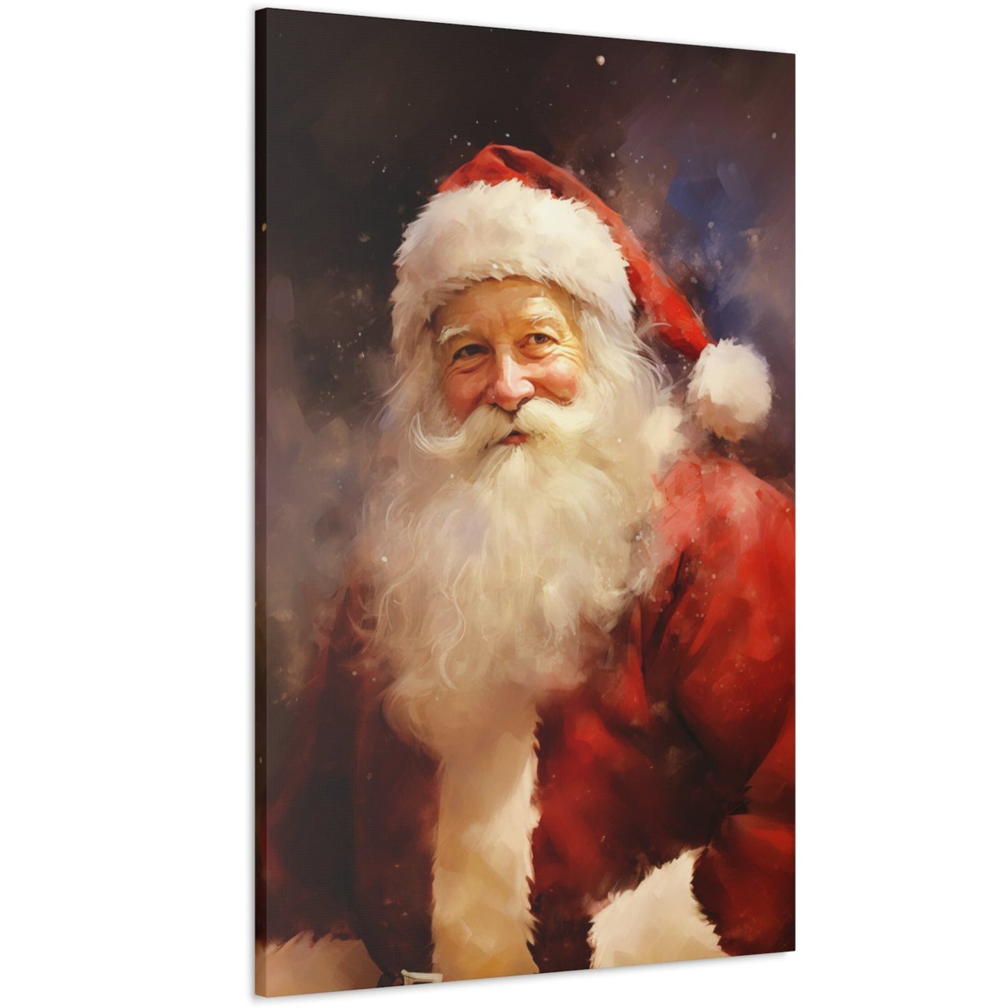 santa impressionist art