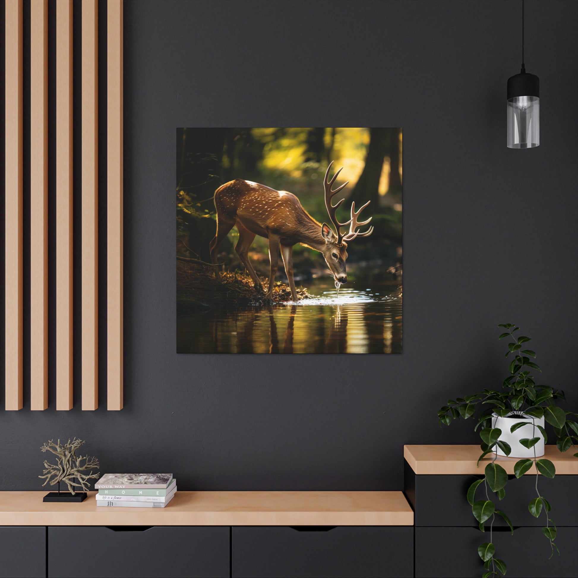 deer wall art