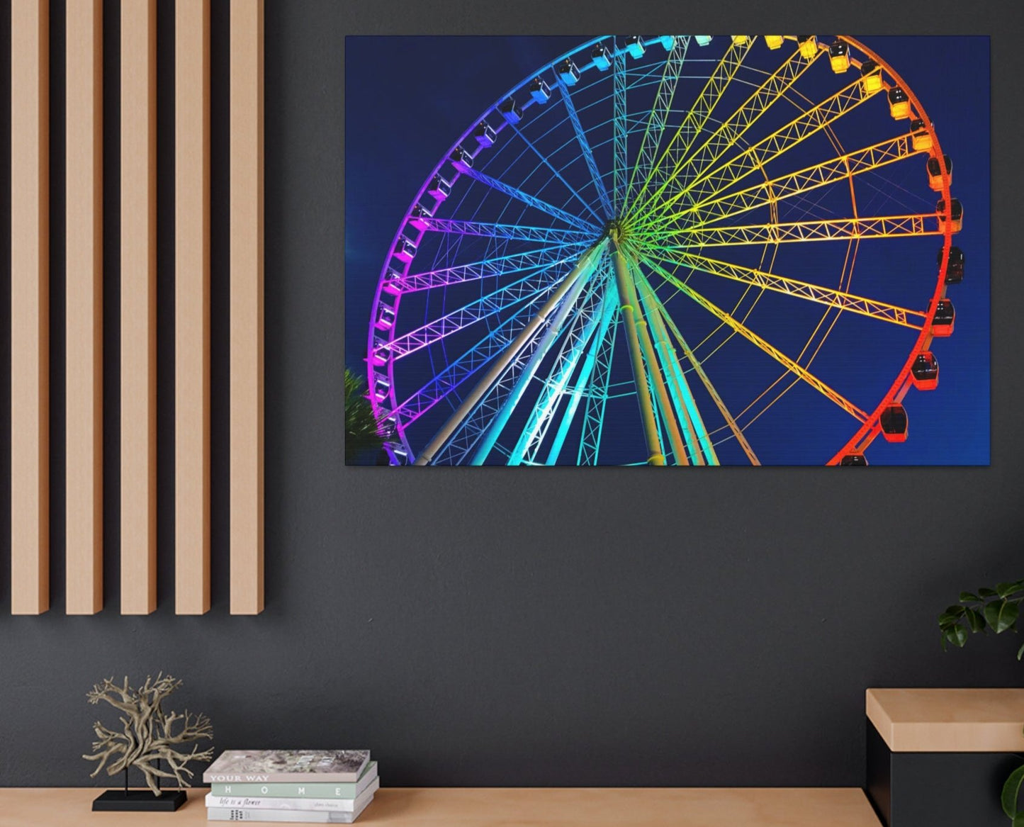 aesthetic wall art carnival