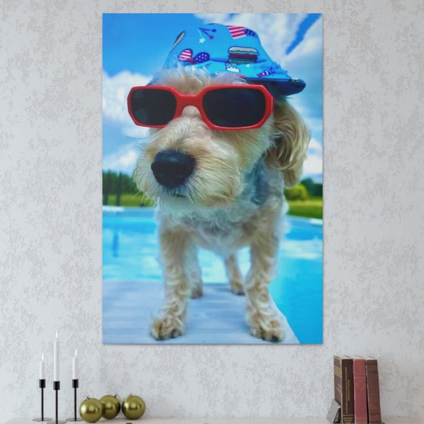 funny dog wall decor