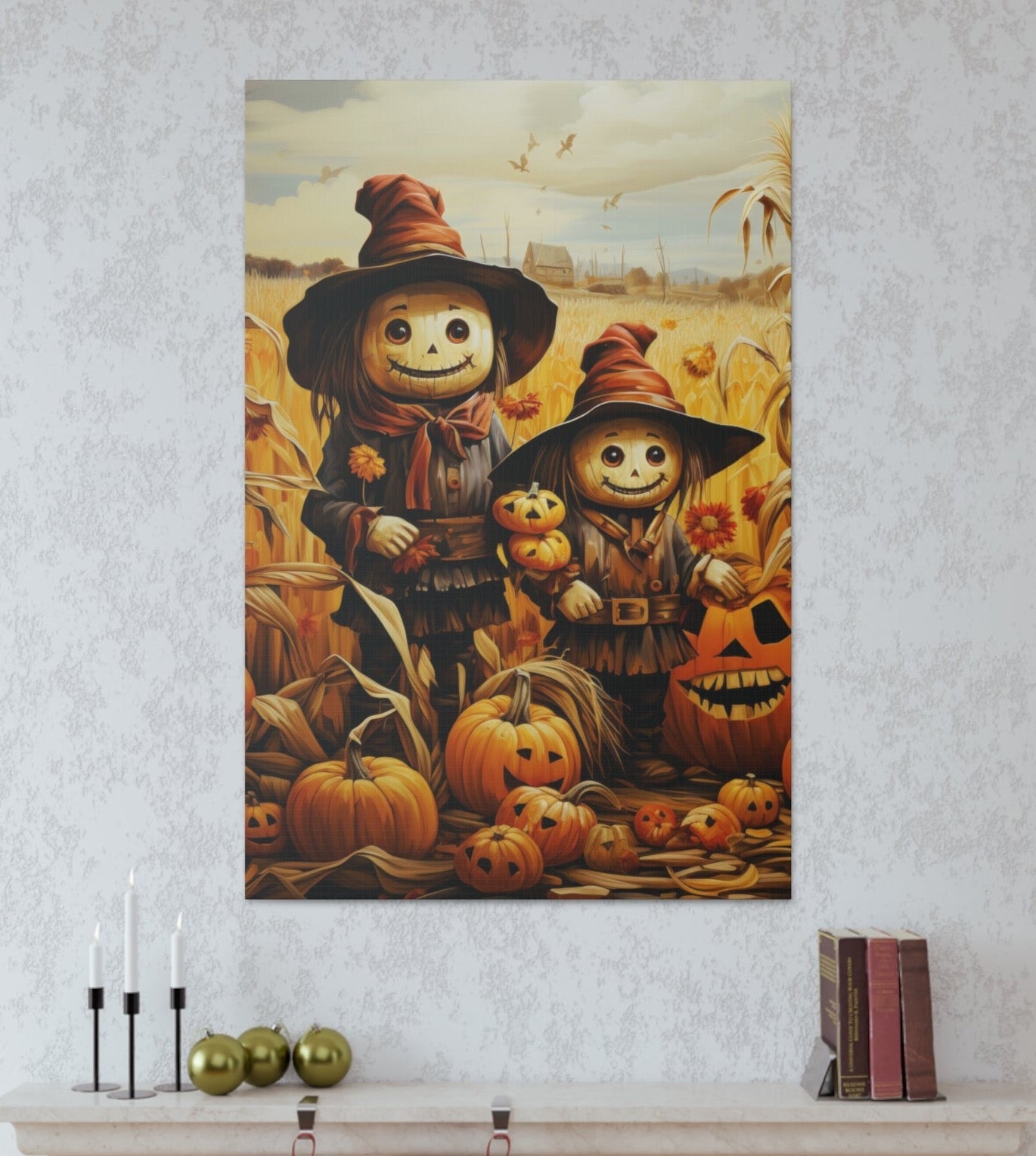 halloween scarecrow decorations