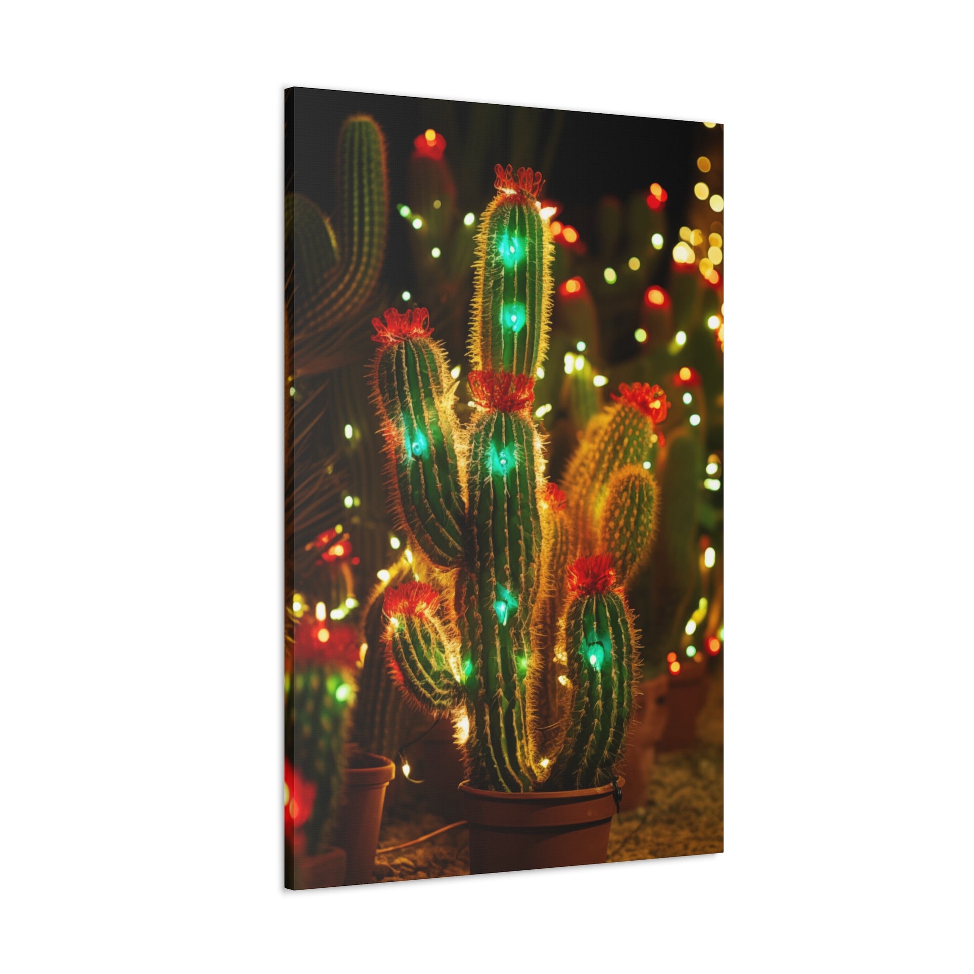 Cactus Christmas Tree decor indoor