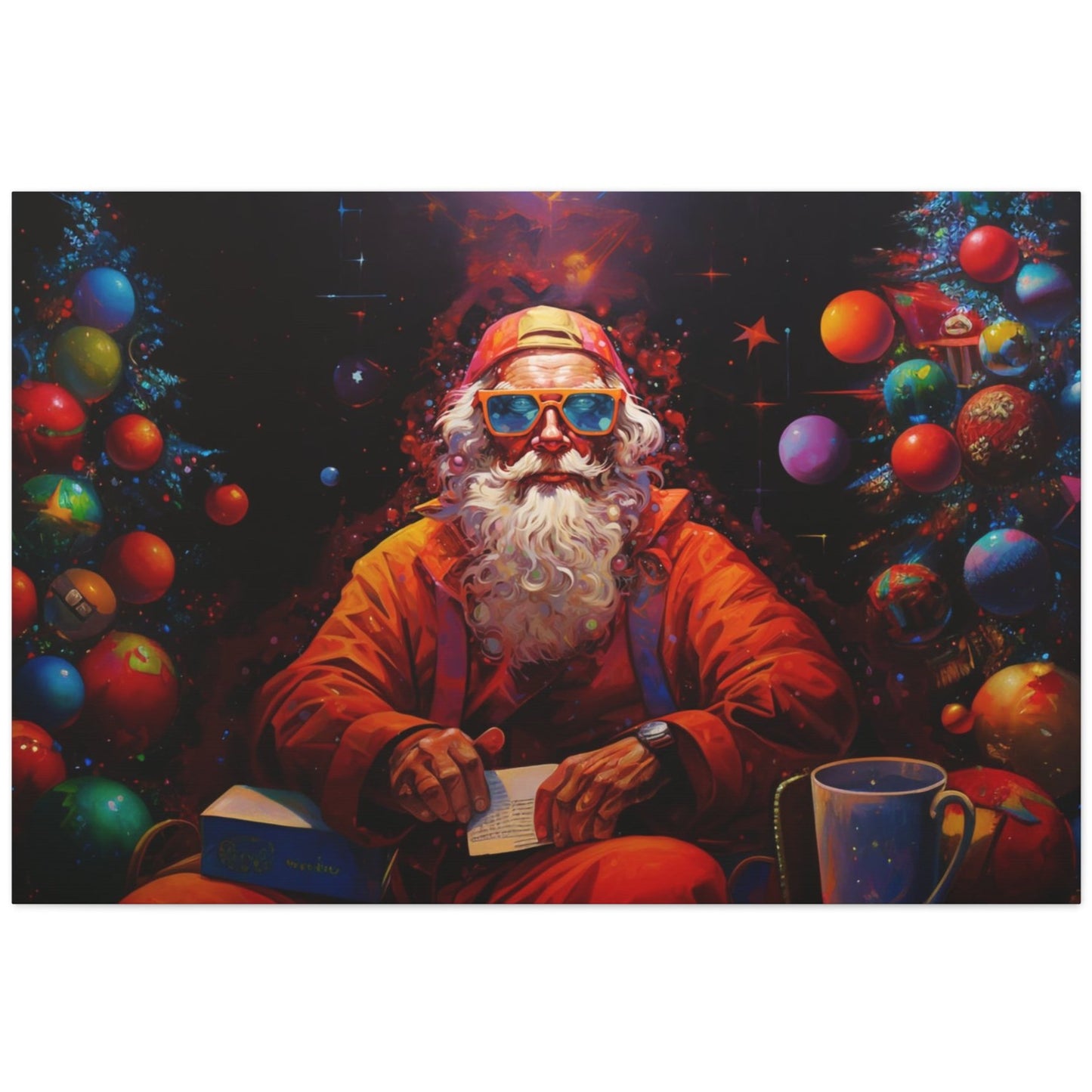 santa claus wall art