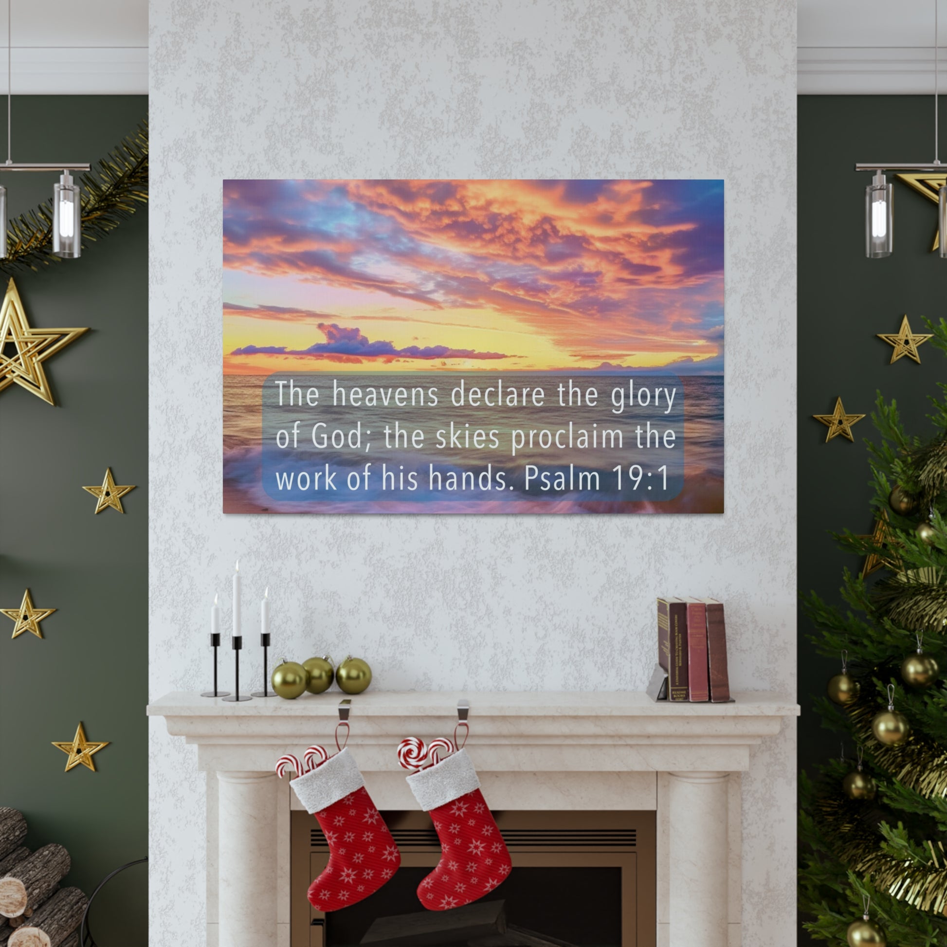 Psalm 19:1 wall art gifts