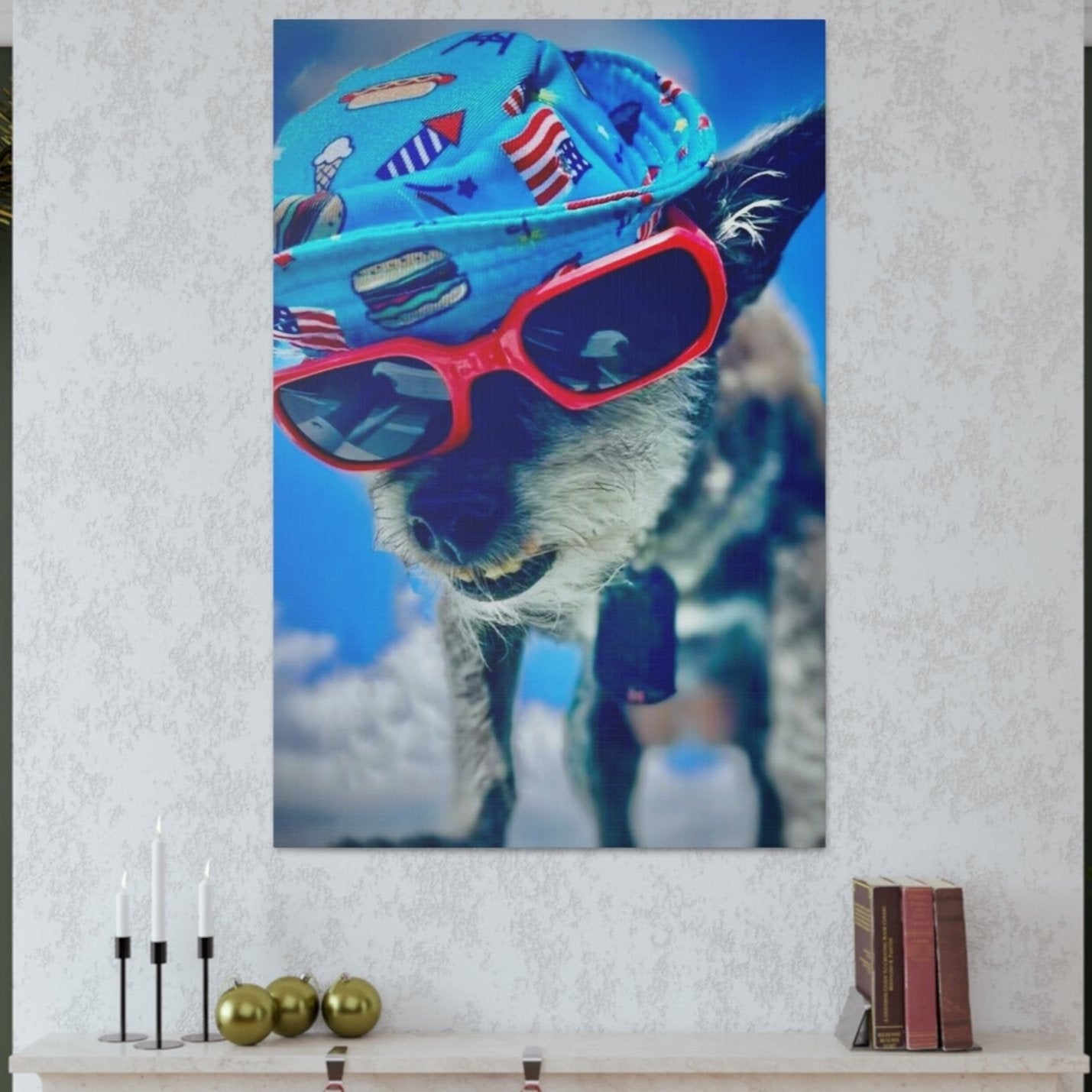 funny dog wall decor