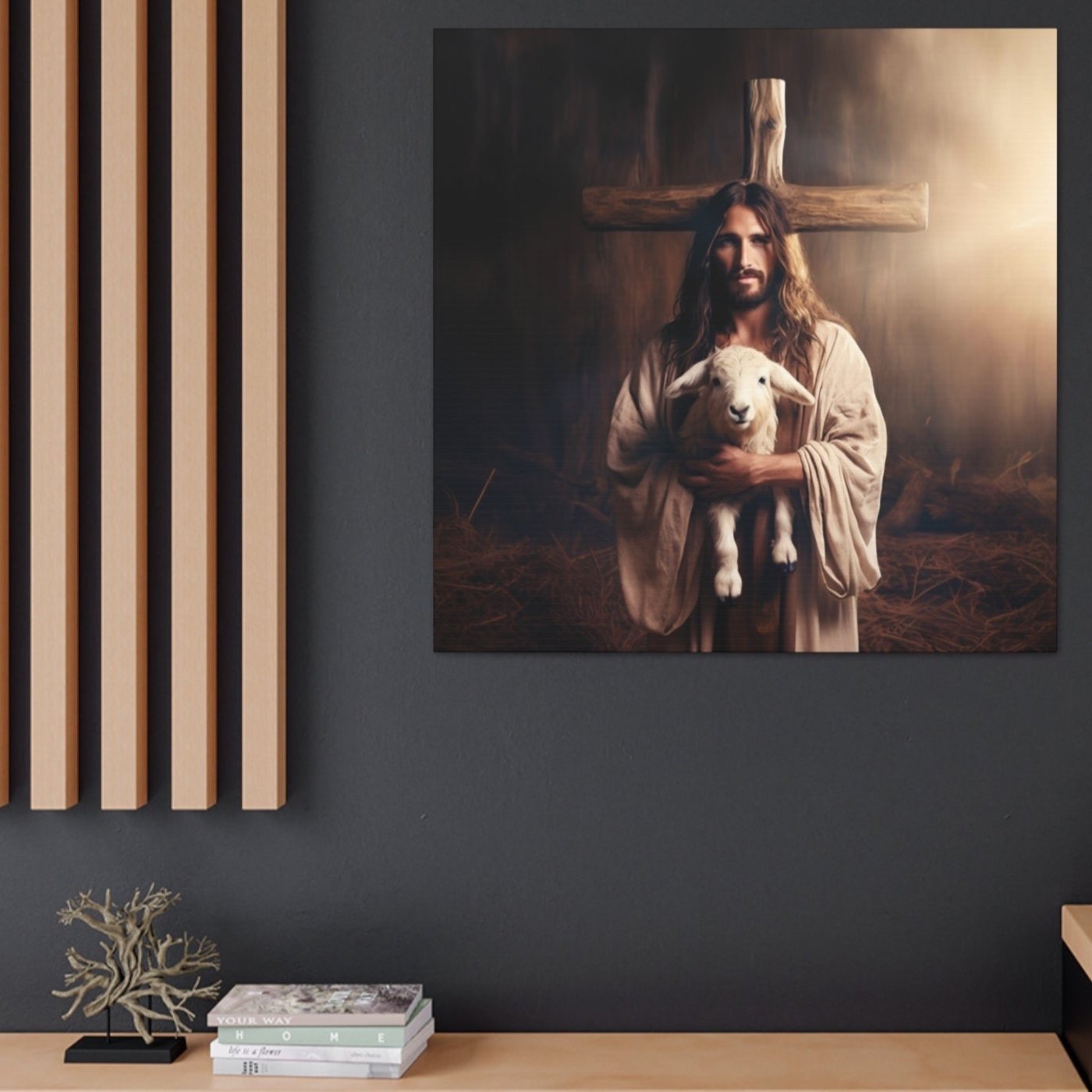 jesus lamb of god wall decor