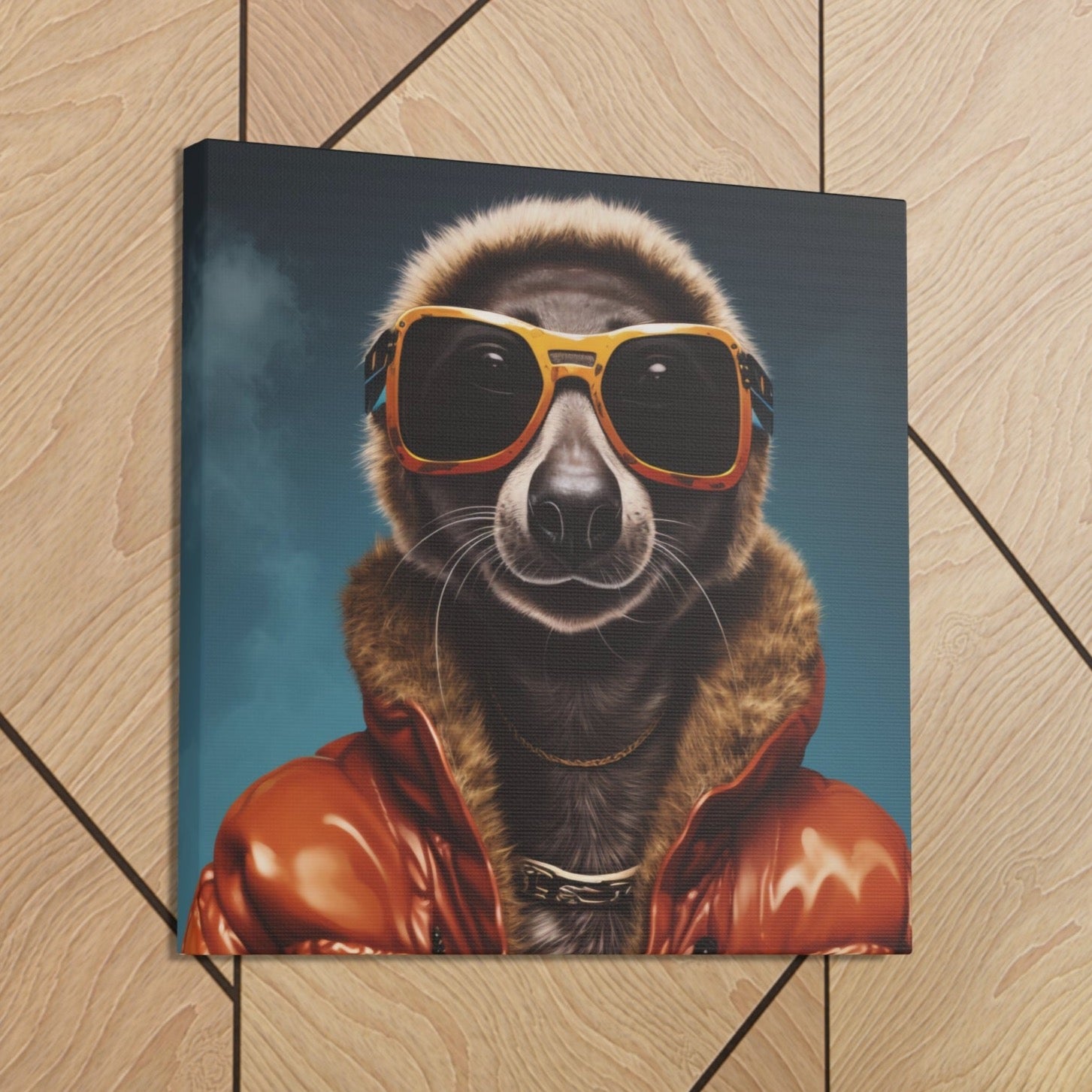hip hop Meerkat wall decor art