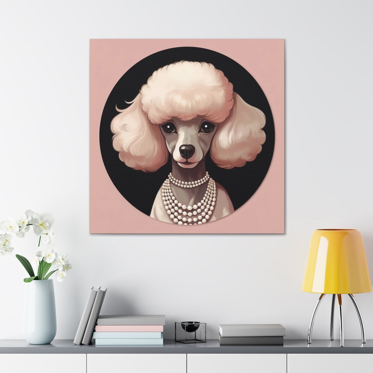 poodle art decor ideas