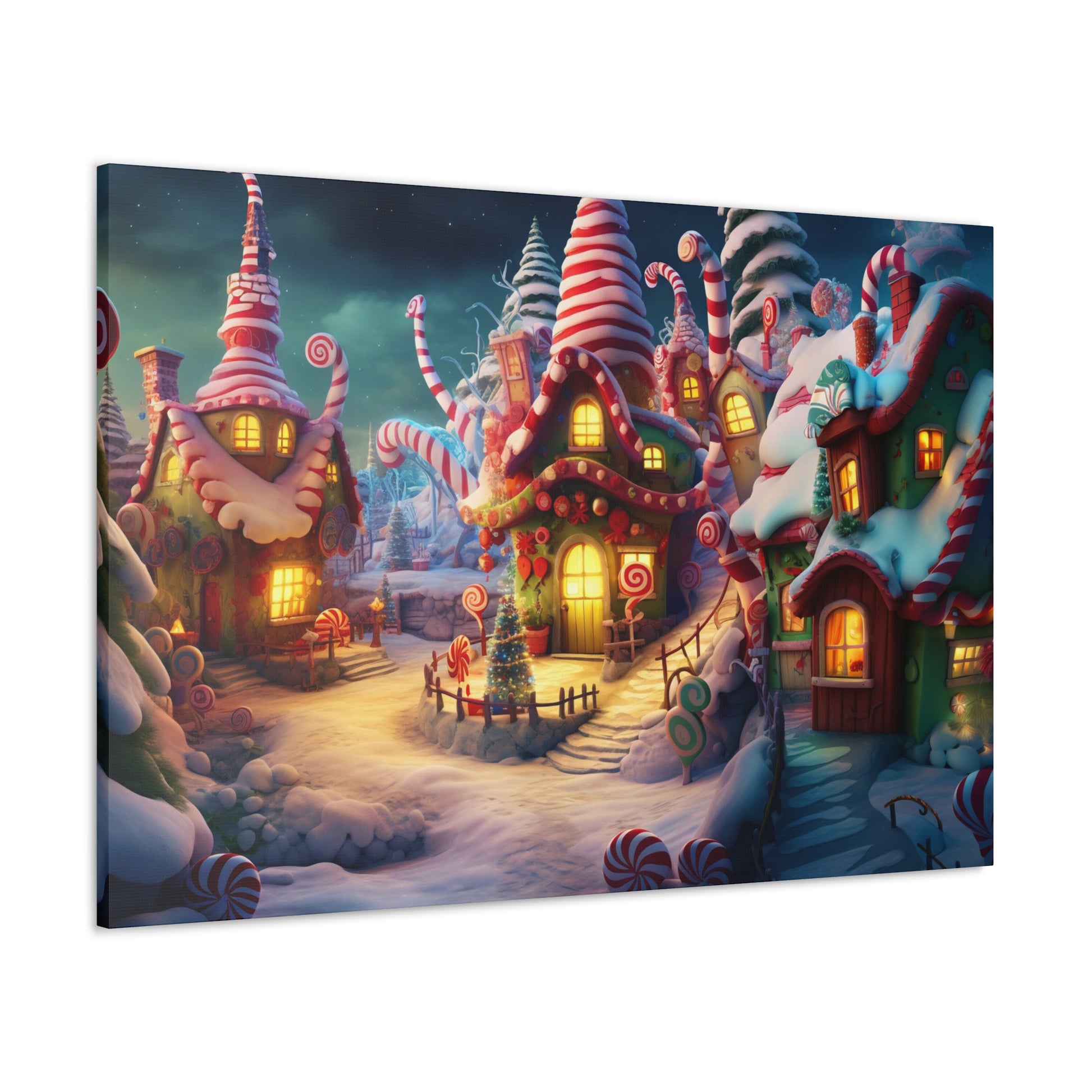 whoville wall poster landscape format easy ready to hang