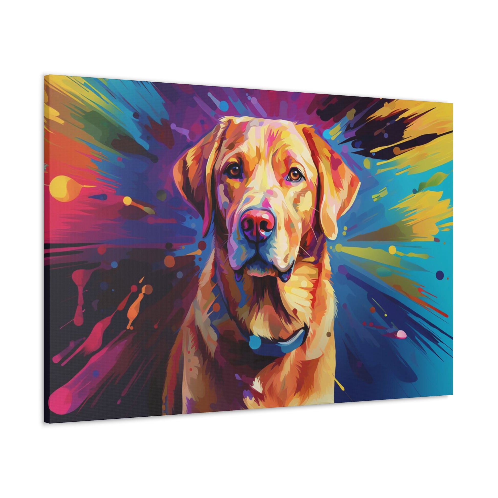 dogs modern art golden lab decor gifts