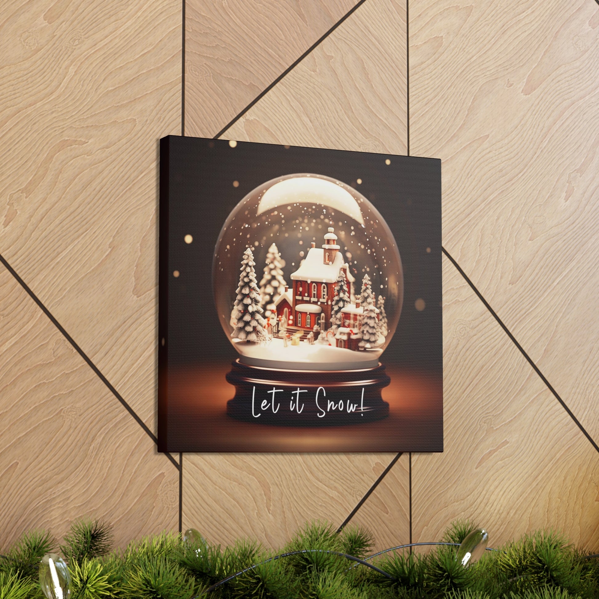 snow globe Christmas decorations