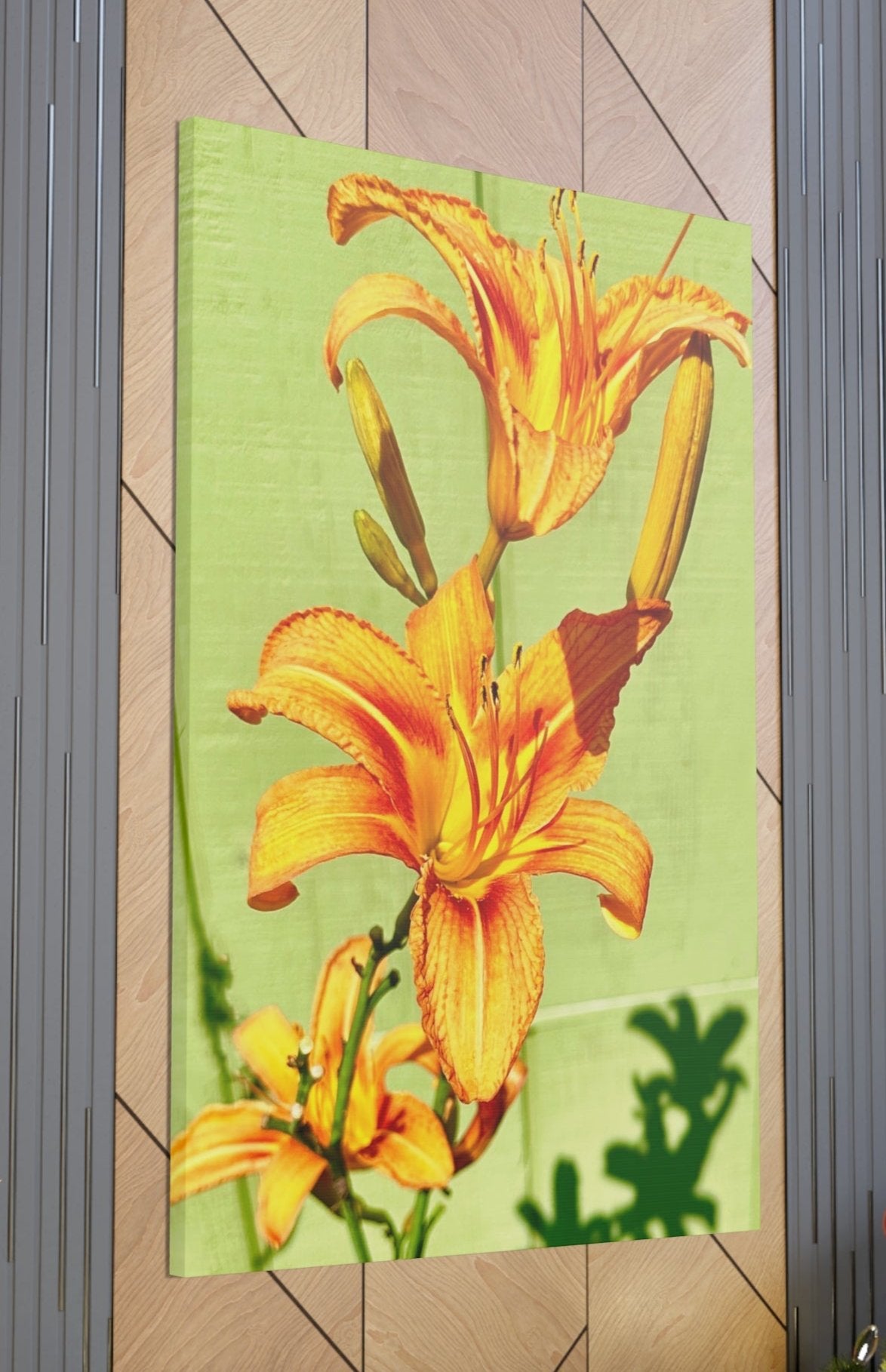 colorful flowers canvas print