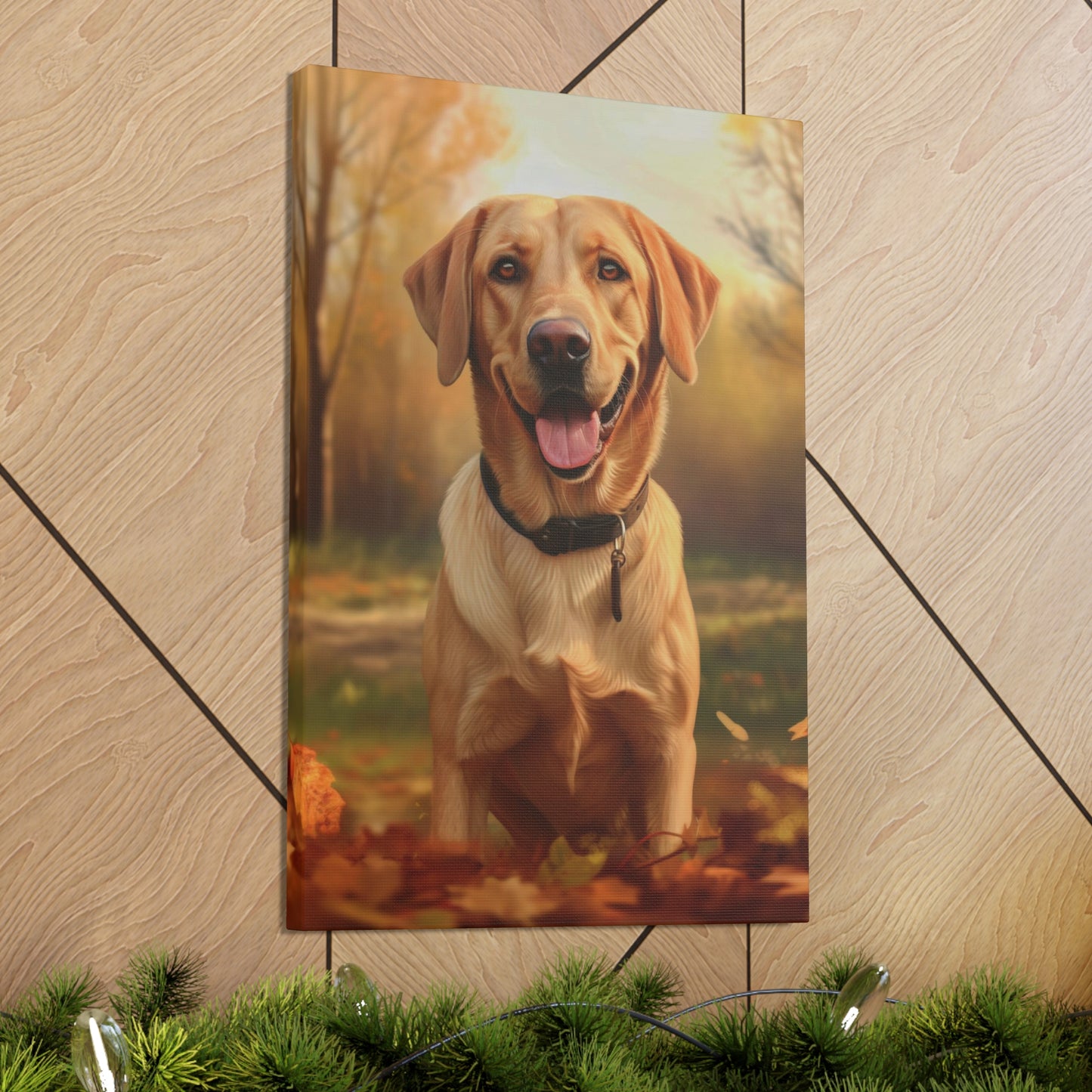 golden lab art prints