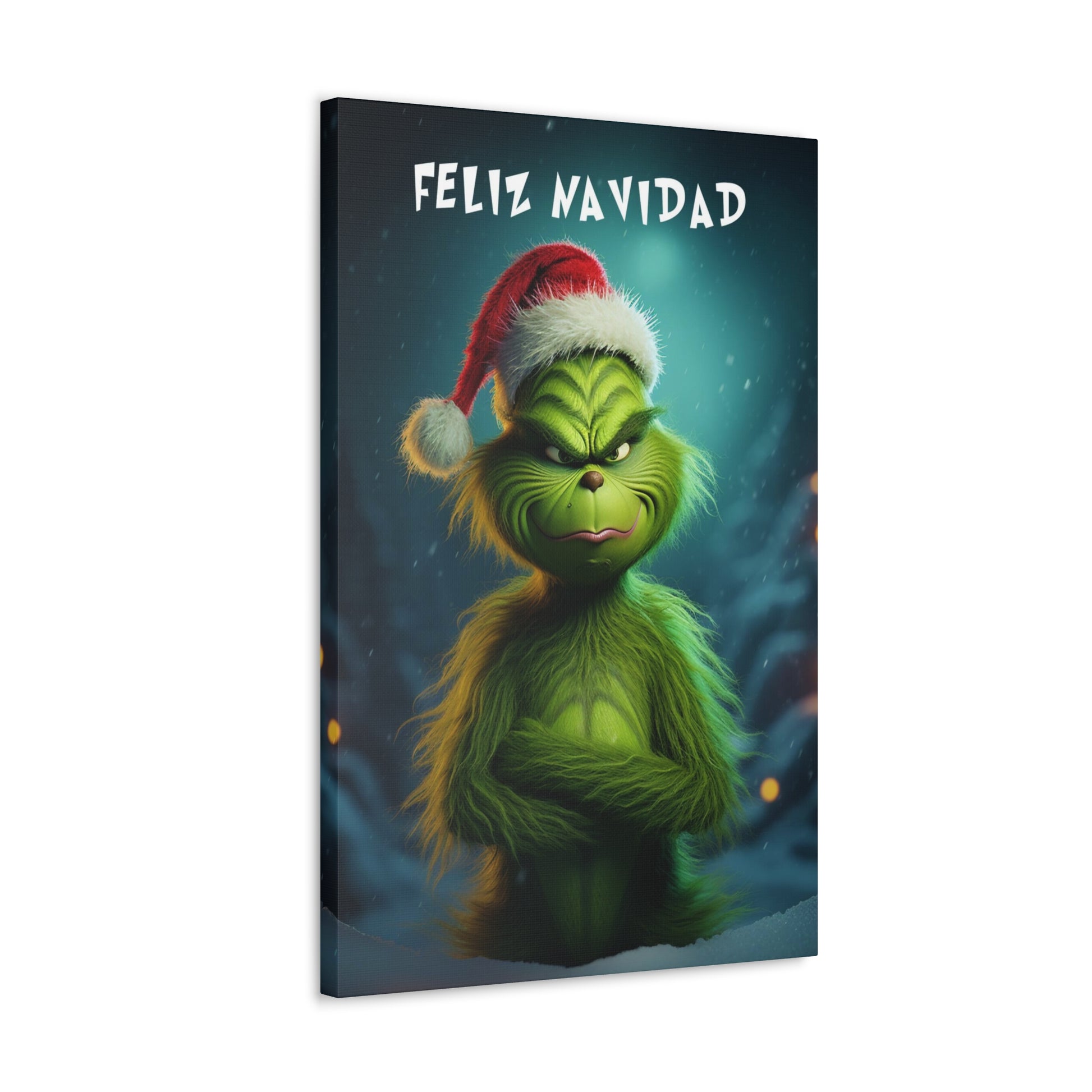 Feliz Navidad Grinch art prints