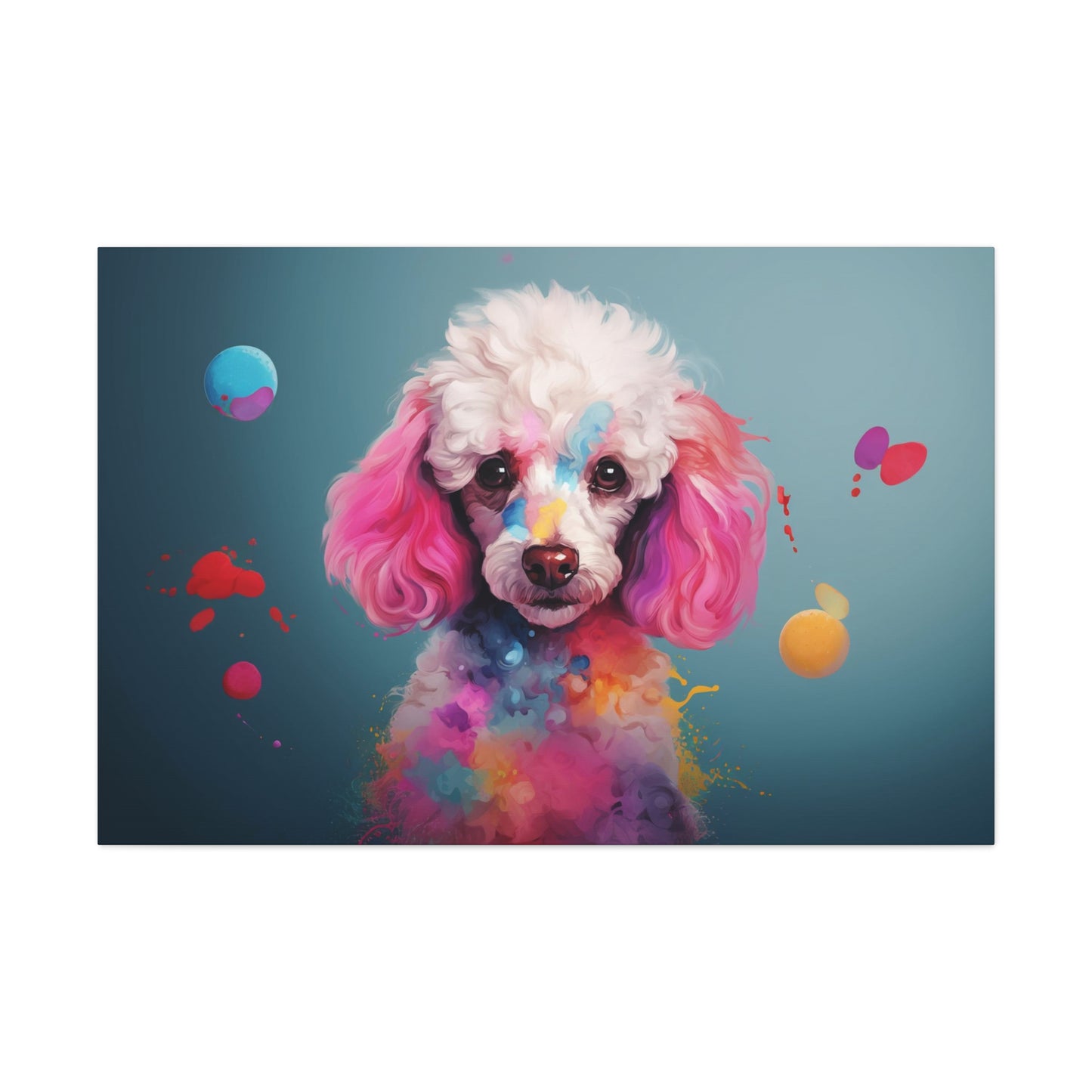 poodle canvas prints