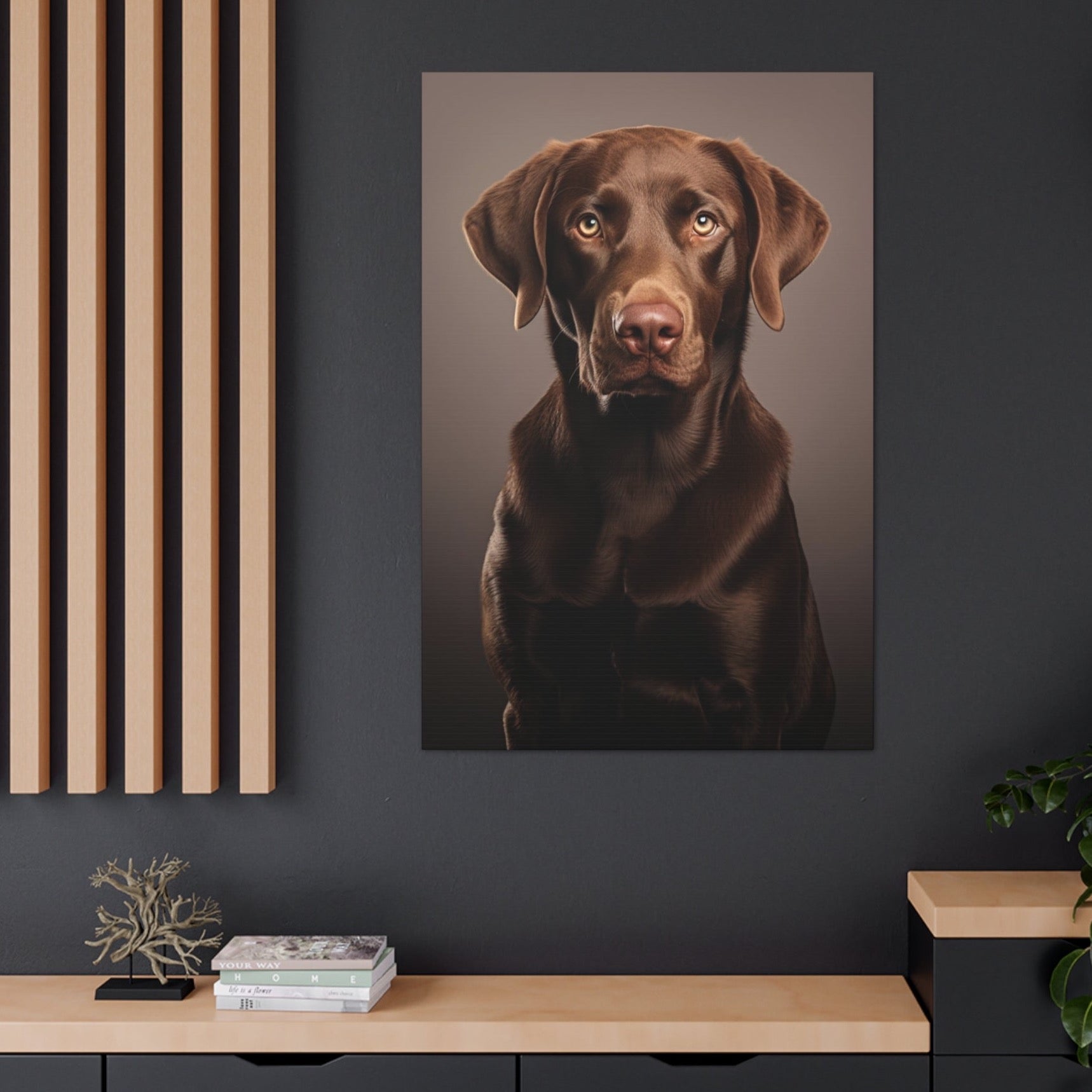 fun chocolate labrador retriever decor ideas