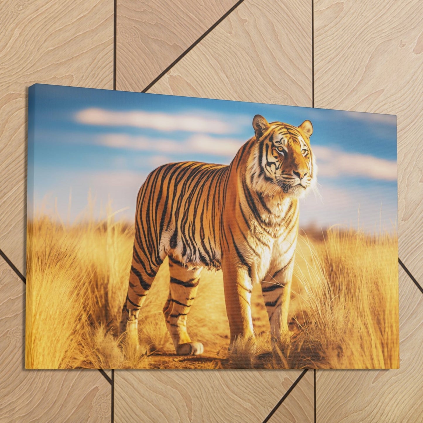 aesthetic tiger wall decor art