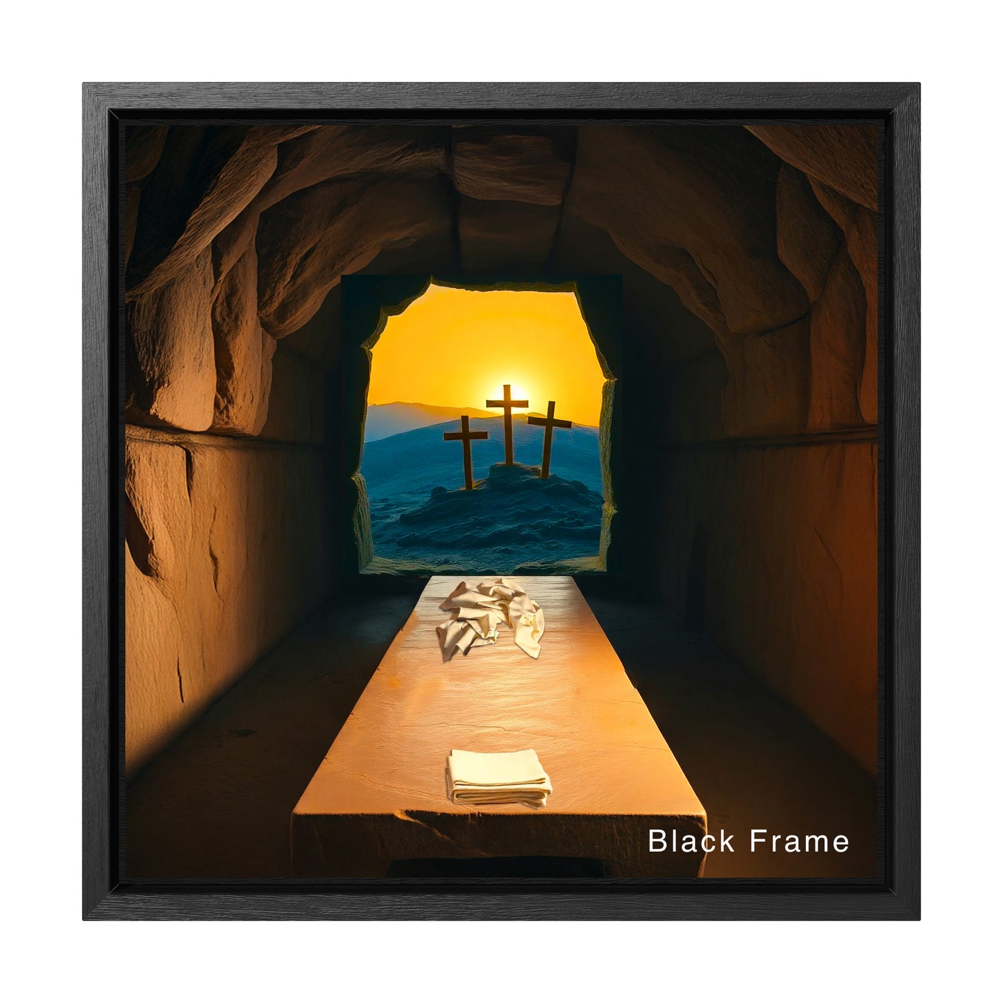Christian Easter resurrection painting canvas print gallery wrap easy ready to hang