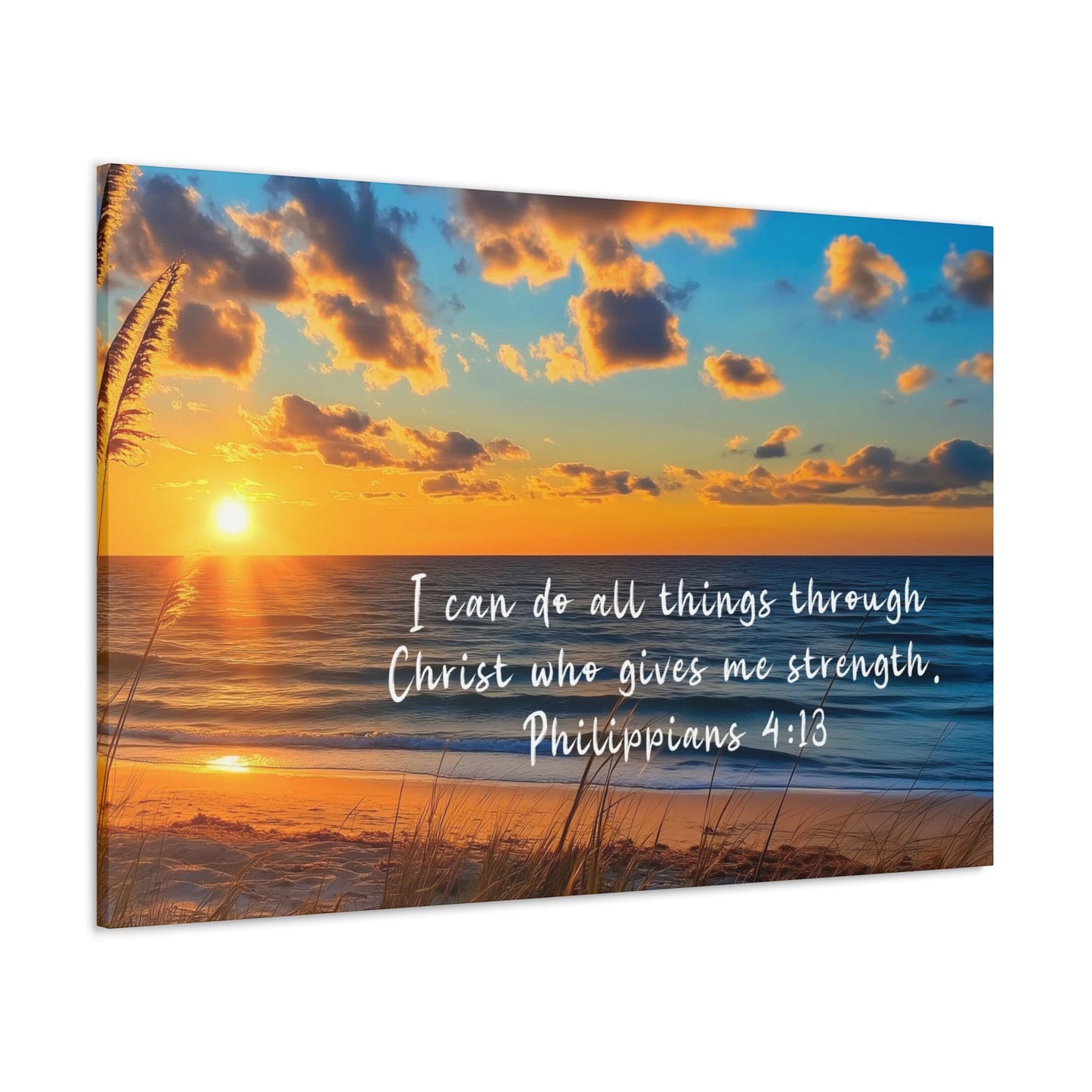 Philippians 4:13 artwork through christ who strengthens me