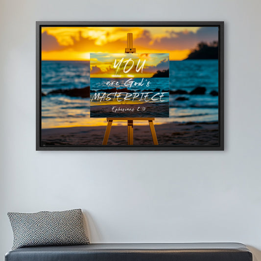 aesthetic Christian wall decor art Ephesians 2:10