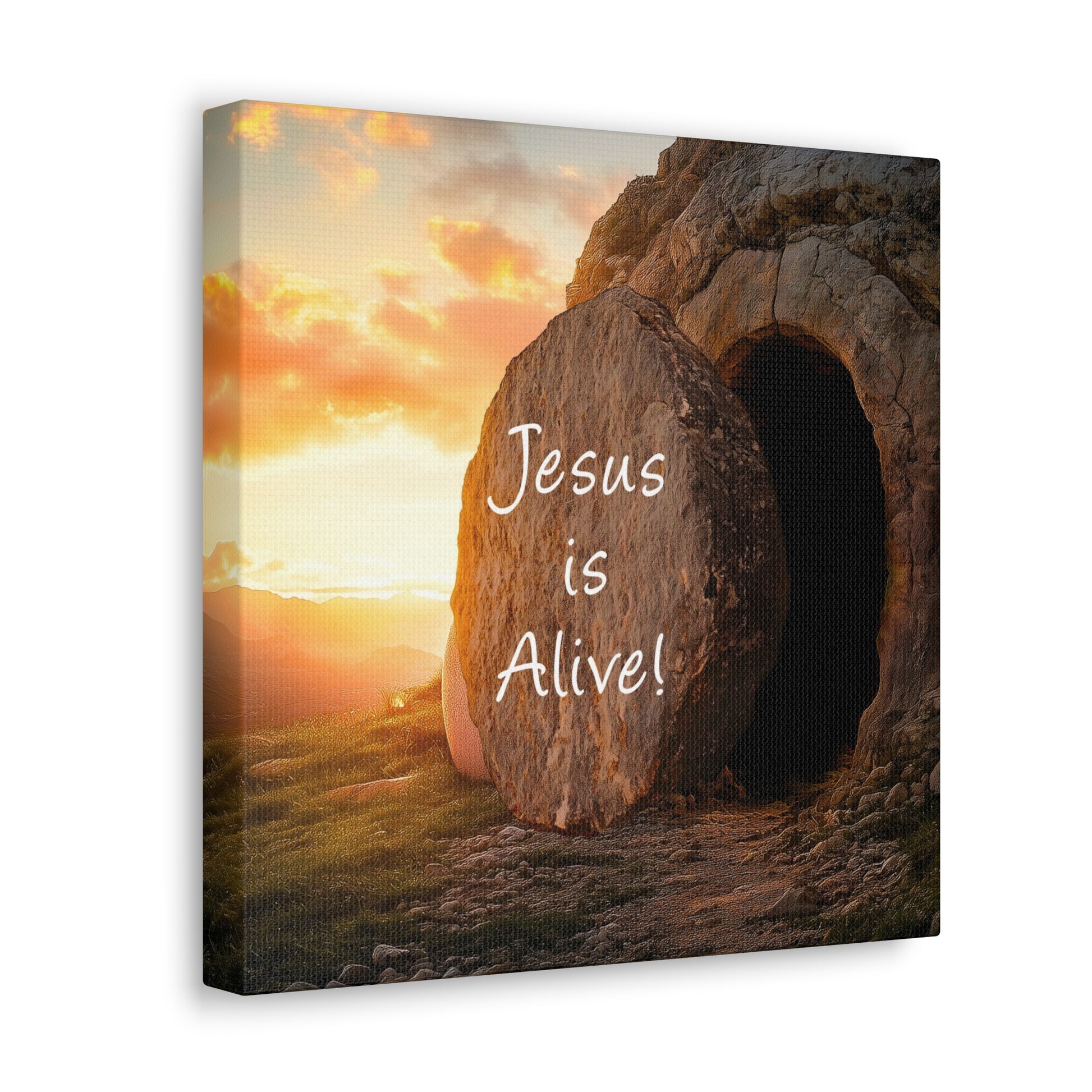 bible verse decoration Matthew 28:5-6 Jesus is alive