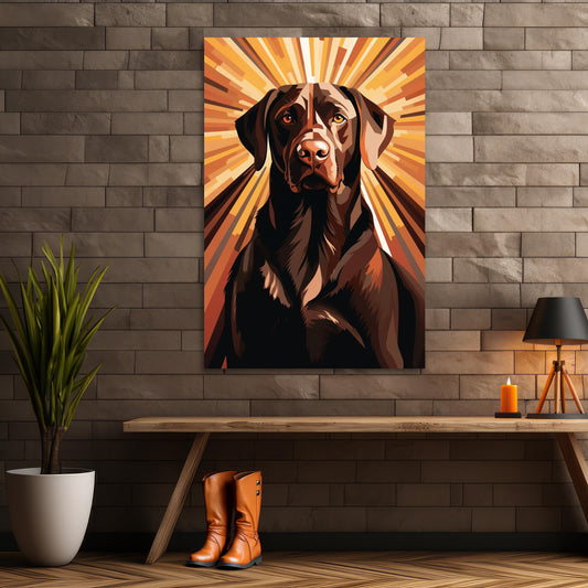 aesthetic chocolate lab wall decor art deco, chocolate lab art deco wall decor ideas