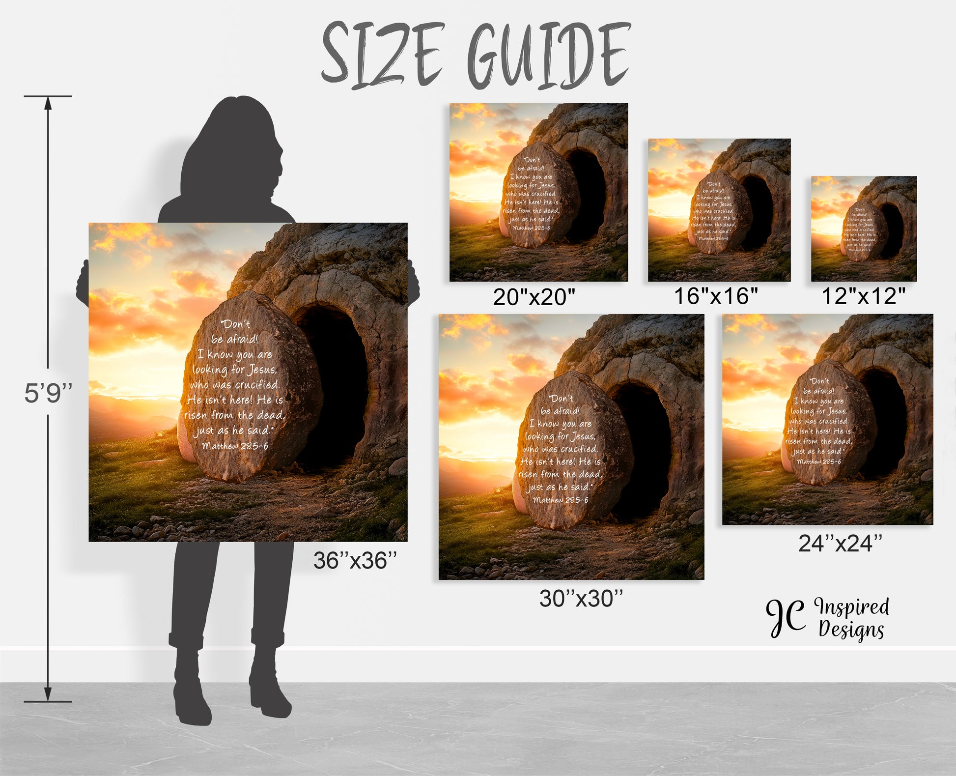 christian art decor his risen from the dead