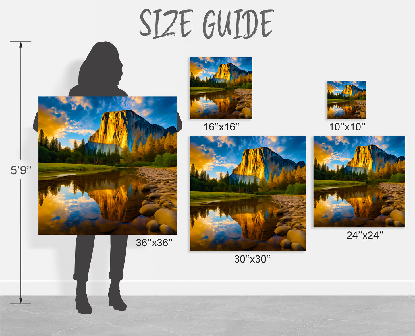 Yosemite National Park canvas prints