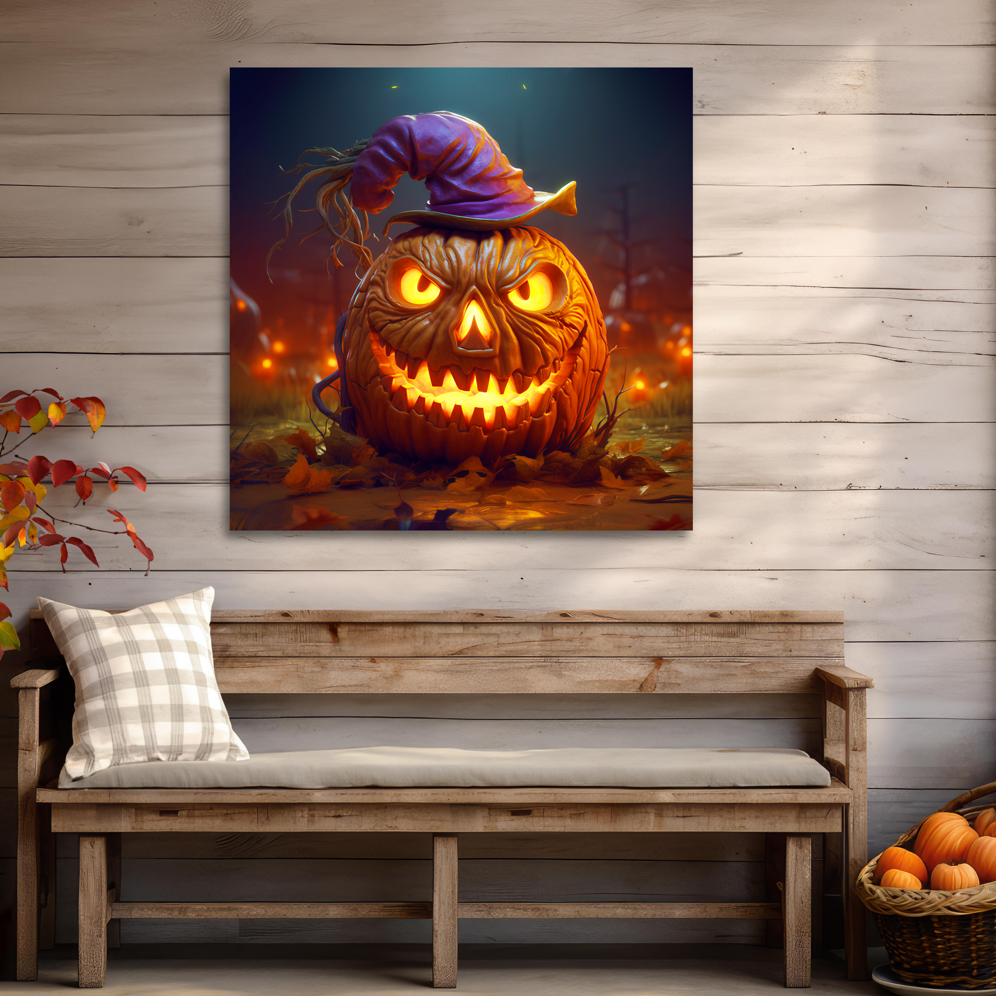 aesthetic Halloween animation jack-o-lantern, animation Halloween jack-o-lantern