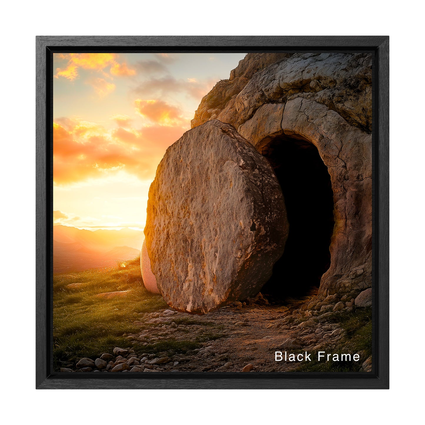 Christian Easter resurrection painting canvas print gallery wrap