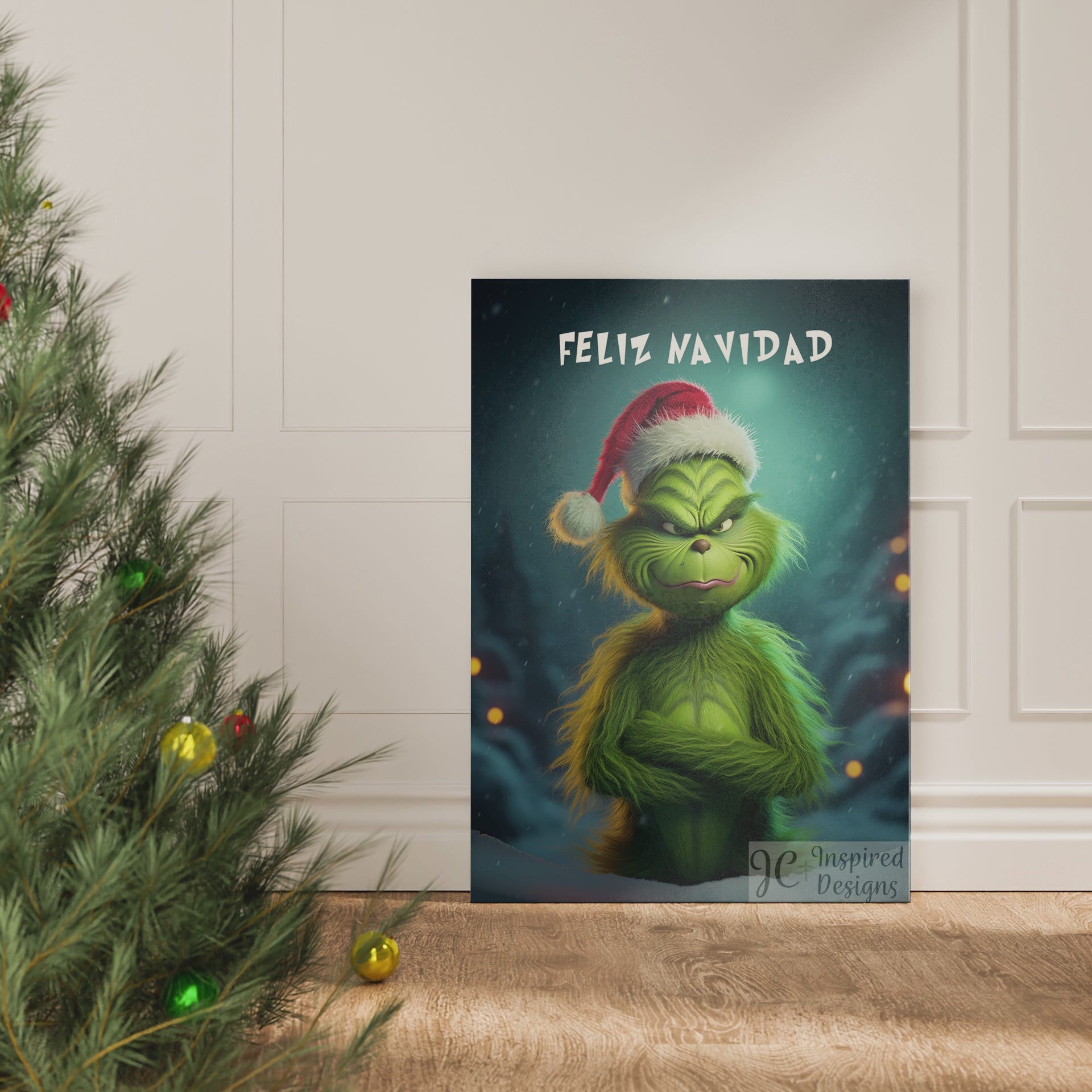 Grinch Feliz Navidad decor indoor