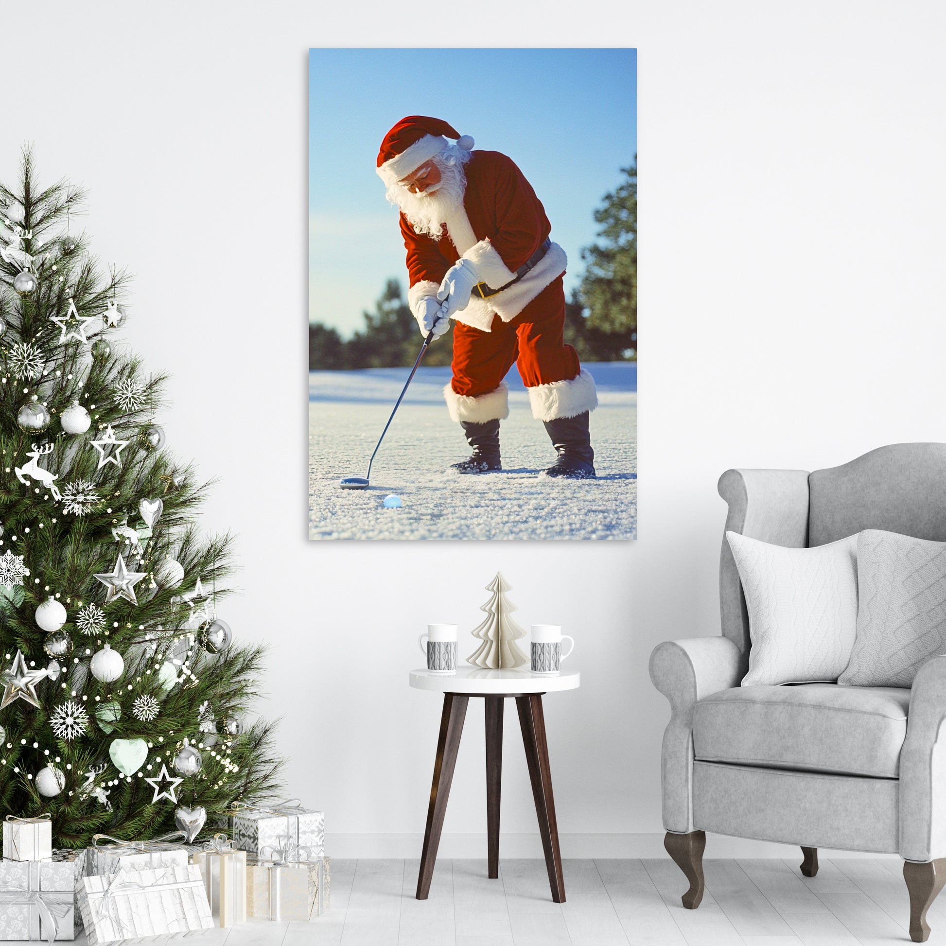 christmas santa decoration ideas