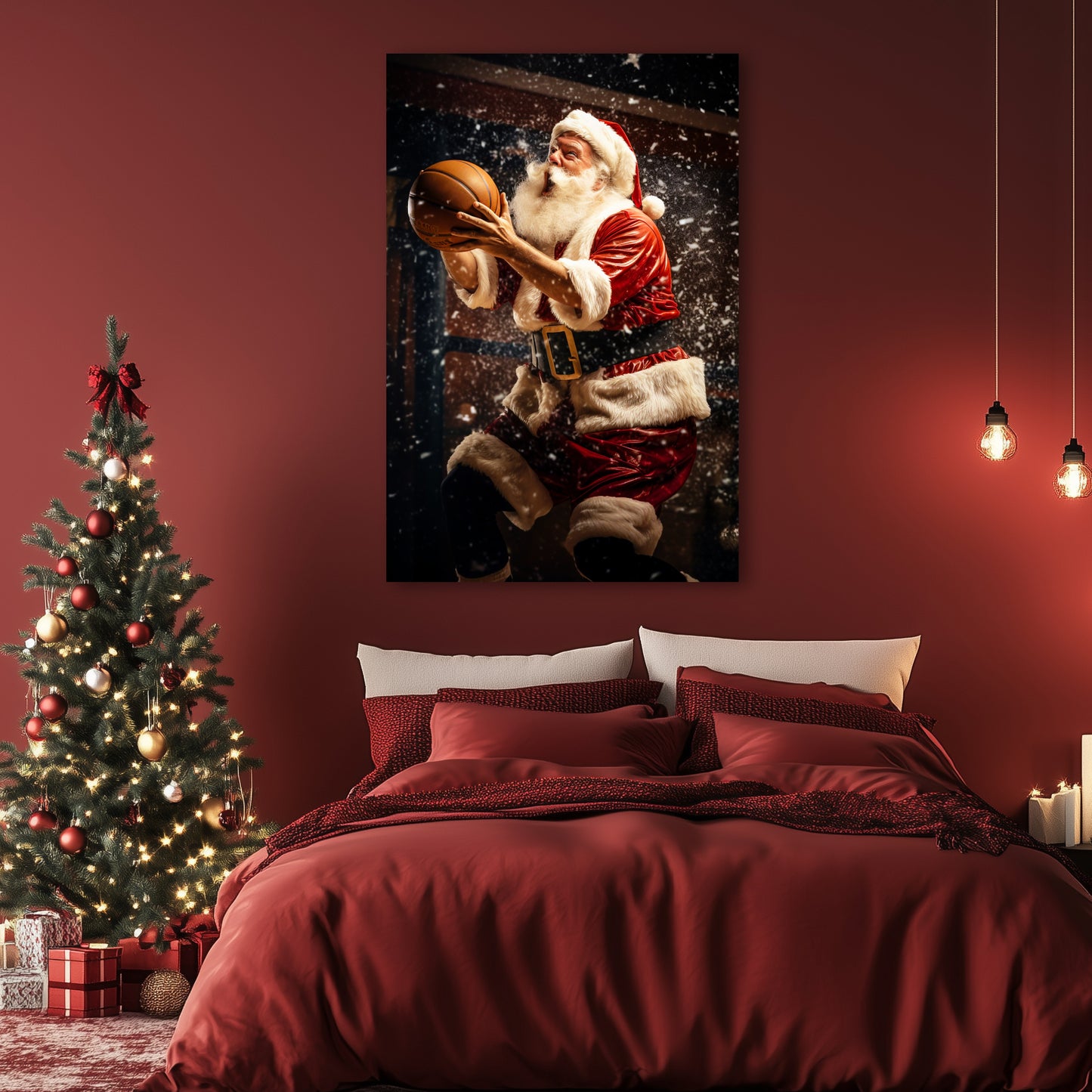 christmas santa decoration ideas