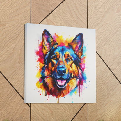 German Shepherd art