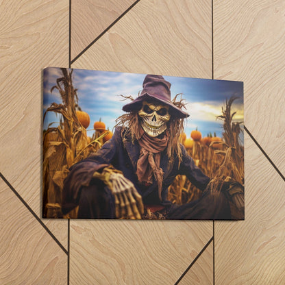 scarecrow halloween poster art