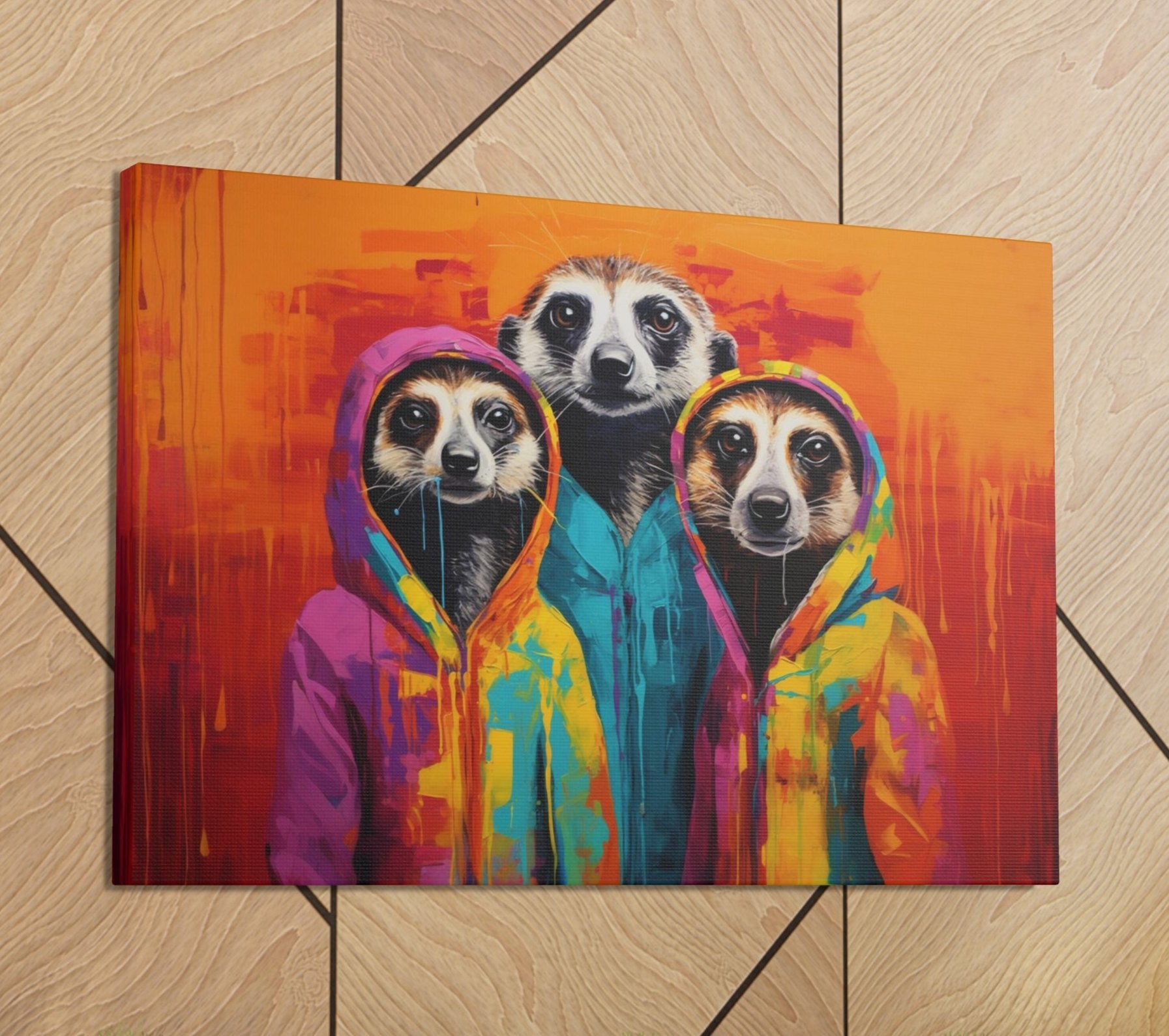 modern art meerkat decor ideas