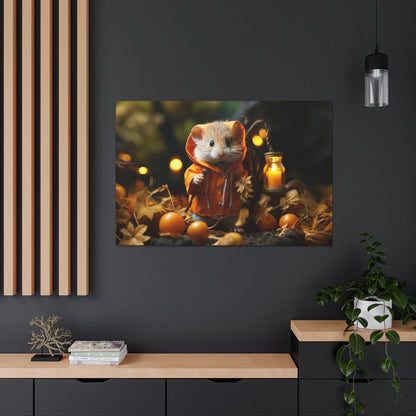 Halloween decor mouse trick or treating