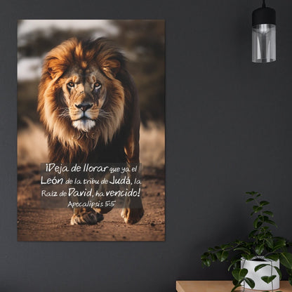 Revelation 5:5 canvas print