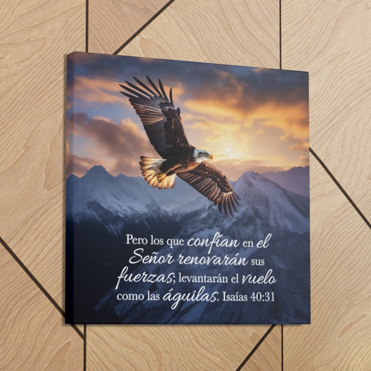 they will soar high on wings like eagles decor en espanol