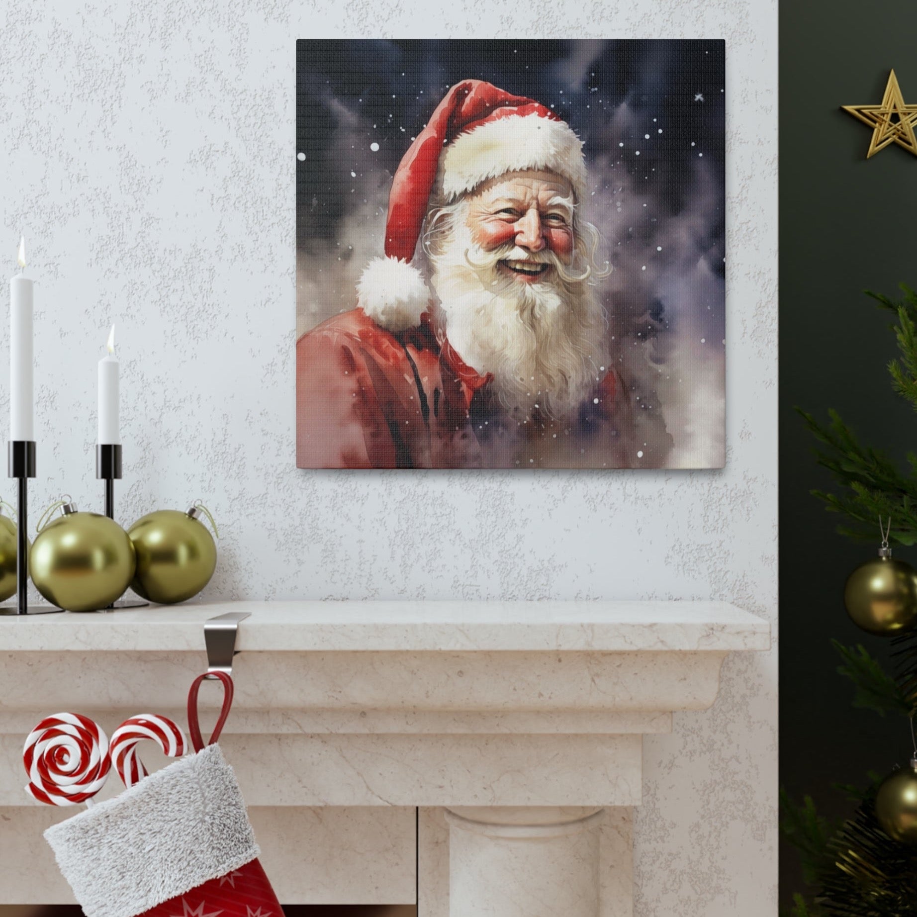 Santa Claus art Christmas gifts