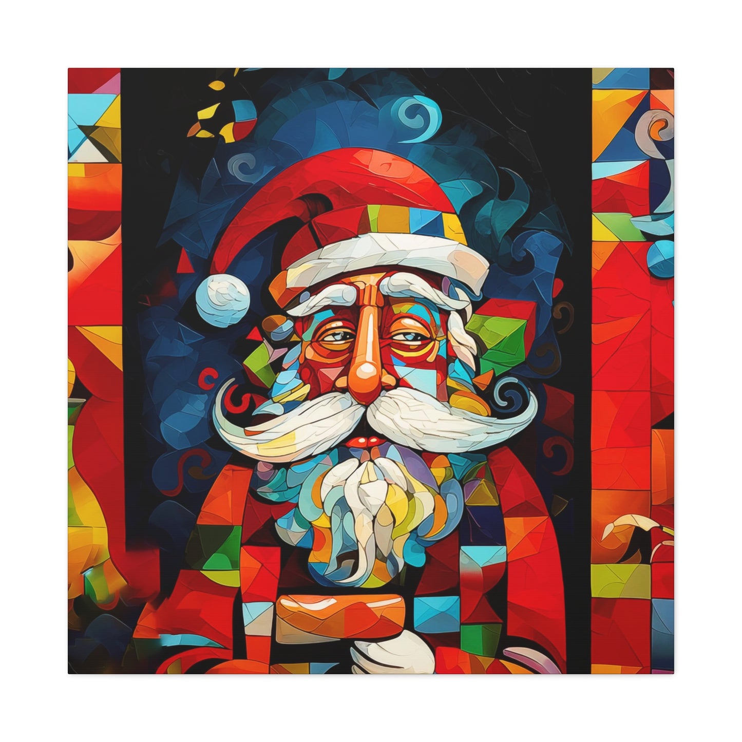 Christmas Santa wall decor