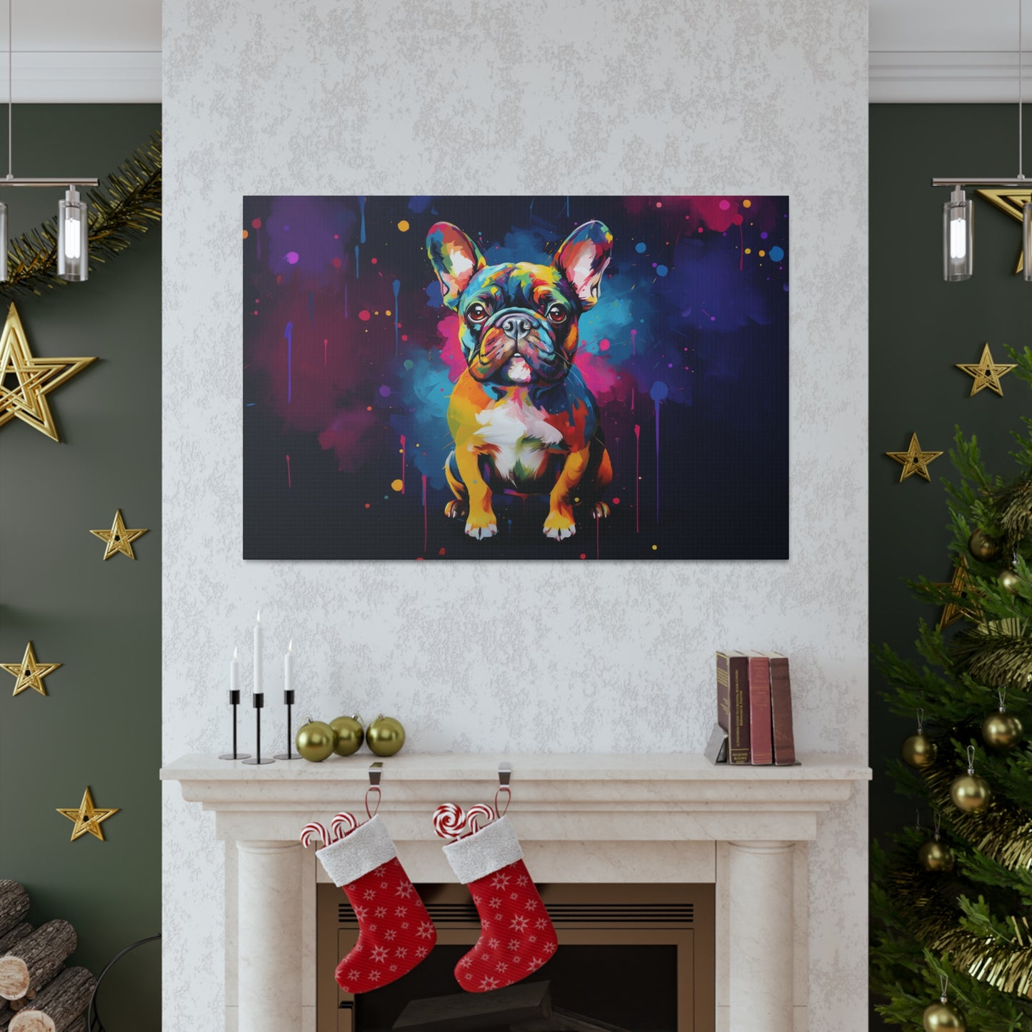 bulldog art decor ideas