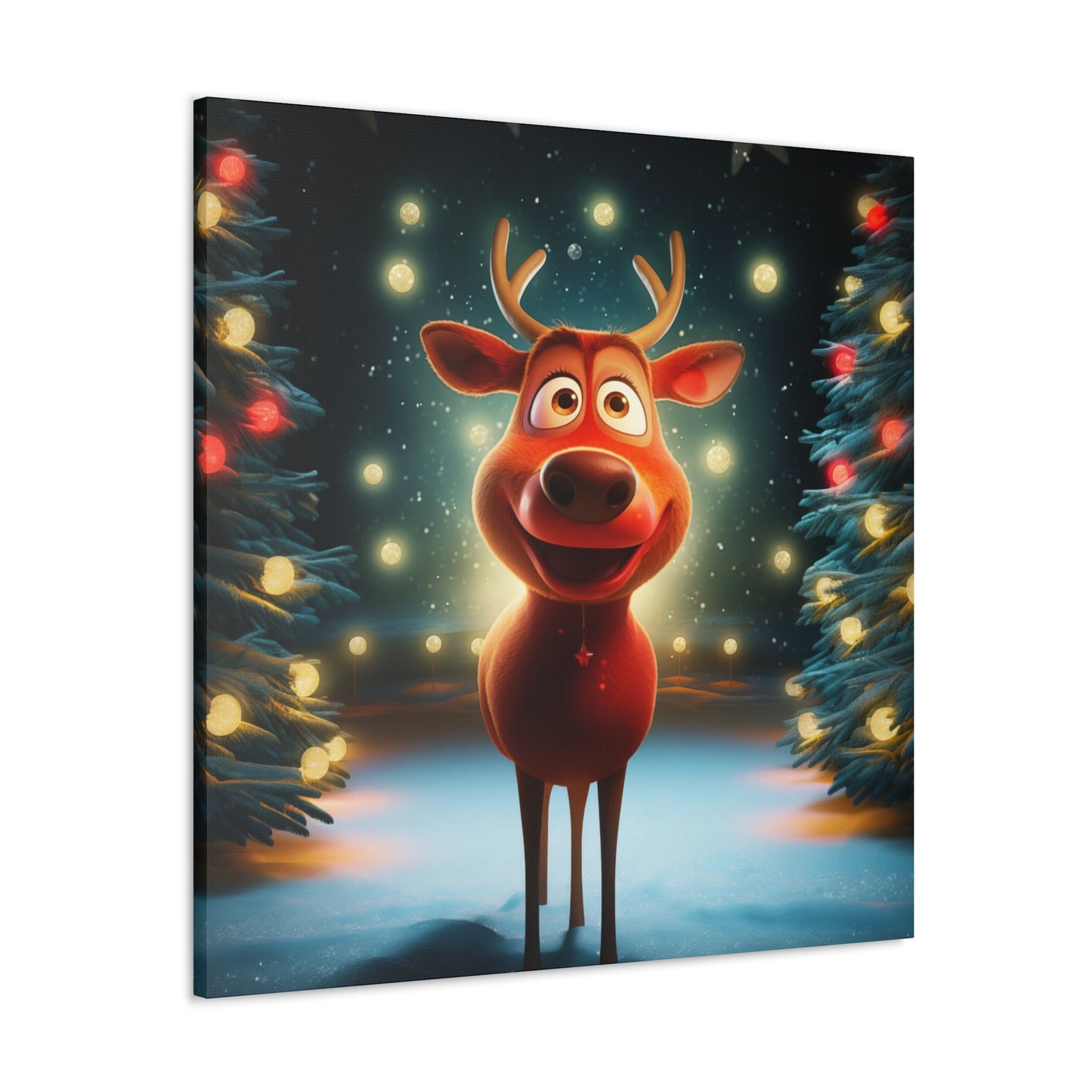 Christmas reindeer wall decor